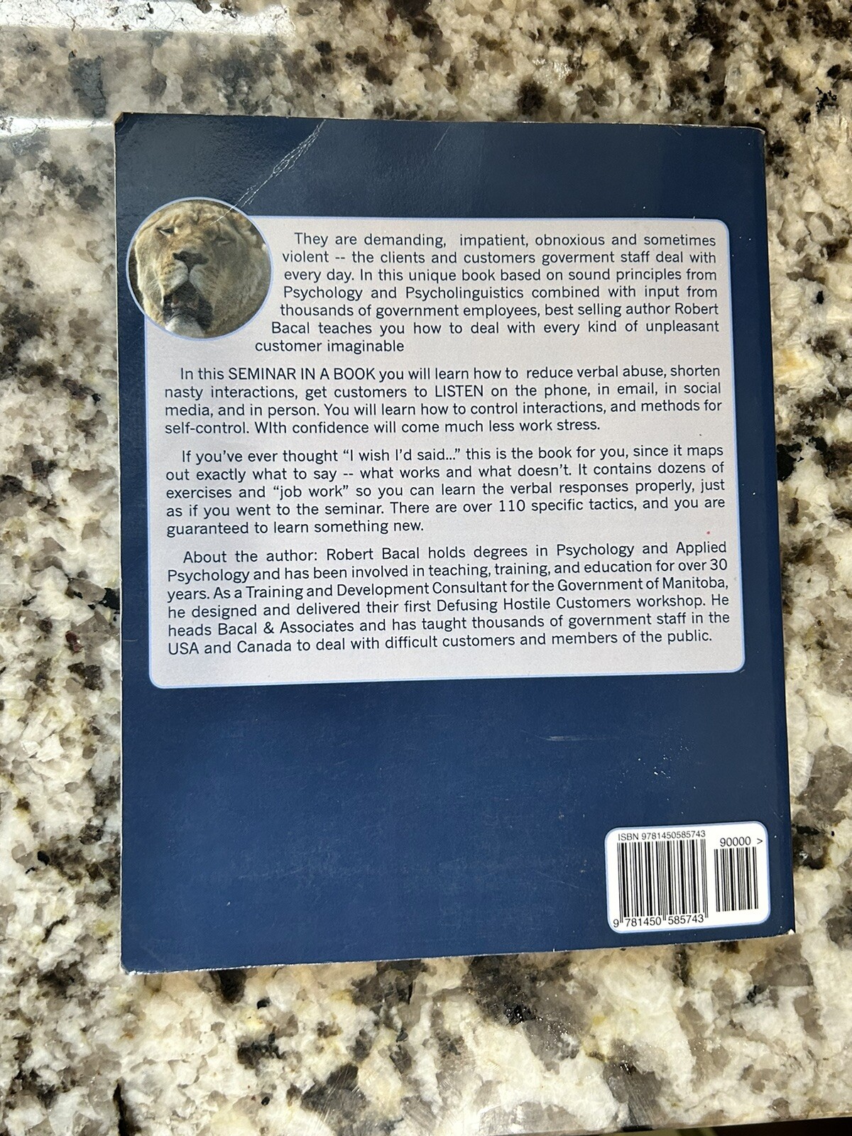 Defusing Hostile Customers Workbook [Third Edition2010]: A Self