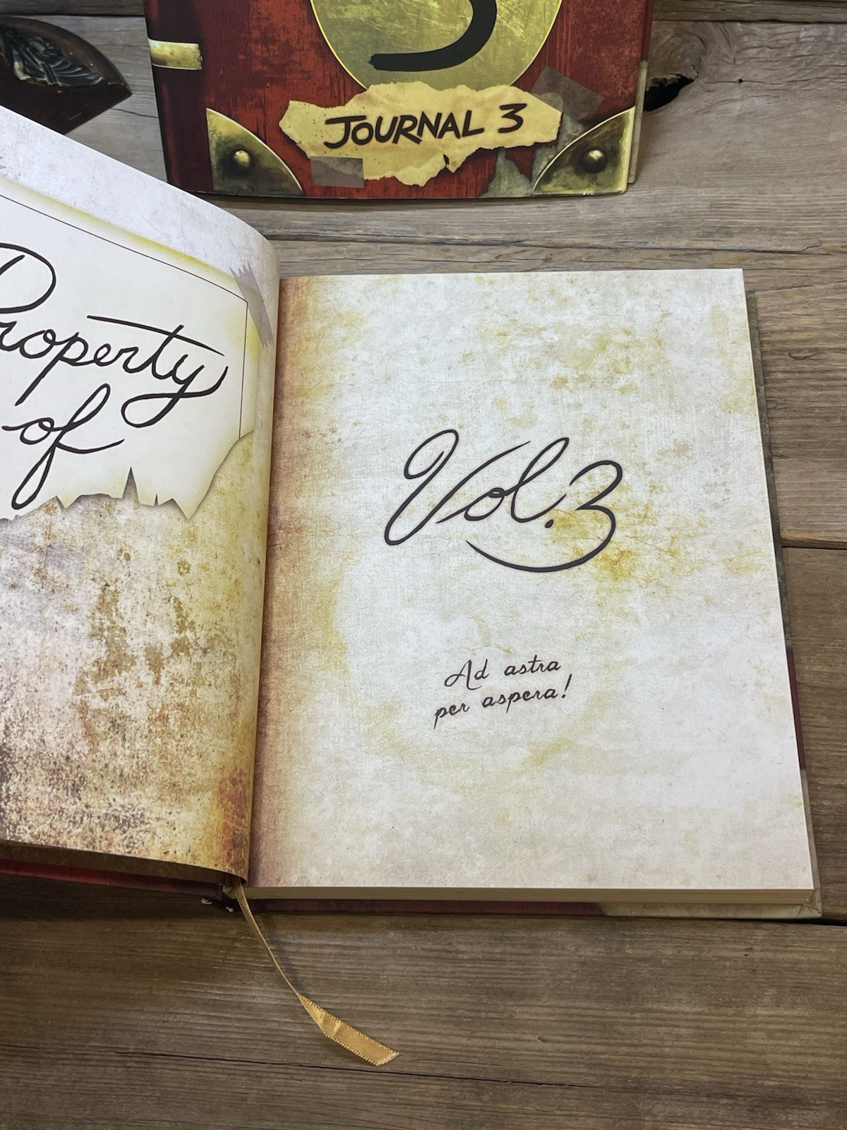 “Gravity Falls Journal 3” Alex Hirsch & Rob Renzetti, HC 1st Ed July 2016
