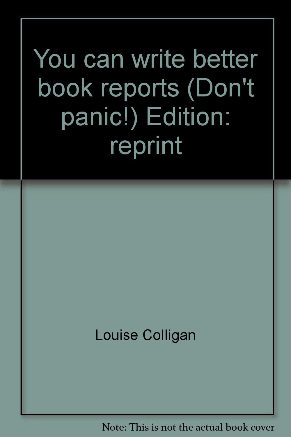 You can write better book reports (Don’t panic!)