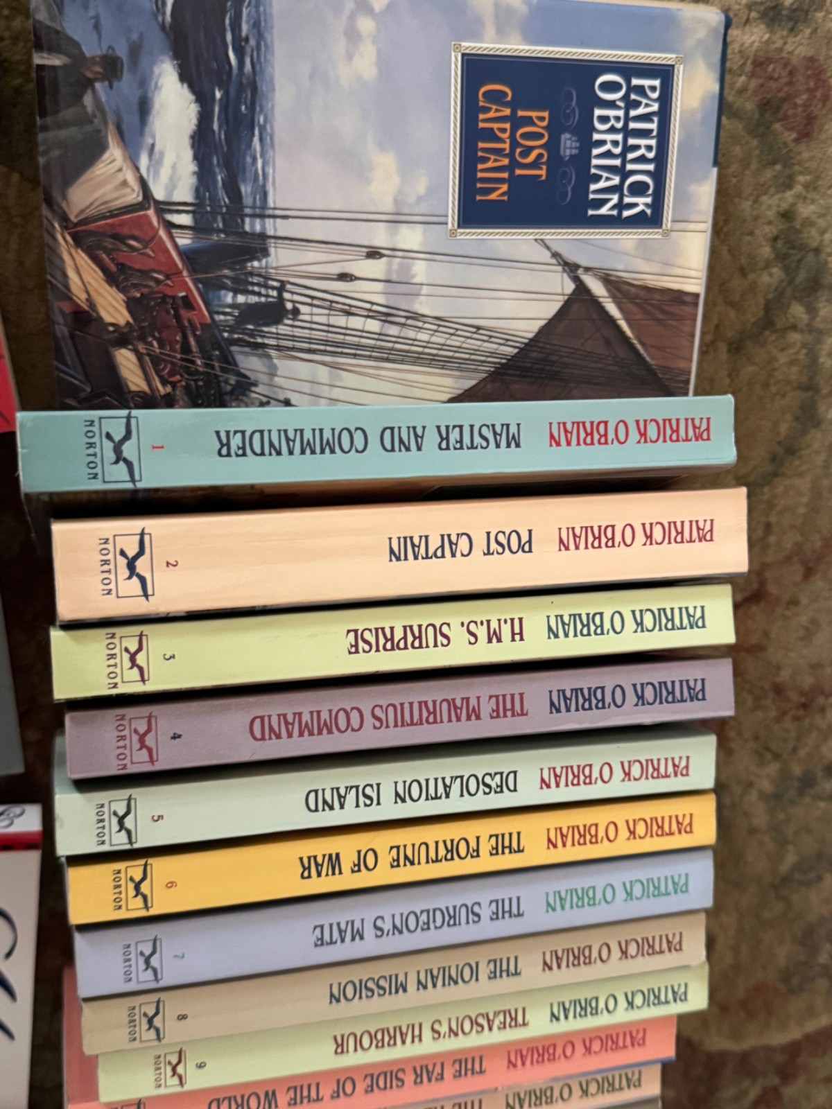 PATRICK O’BRIAN Aubrey Maturin Complete Series 1-18 Set & related companions