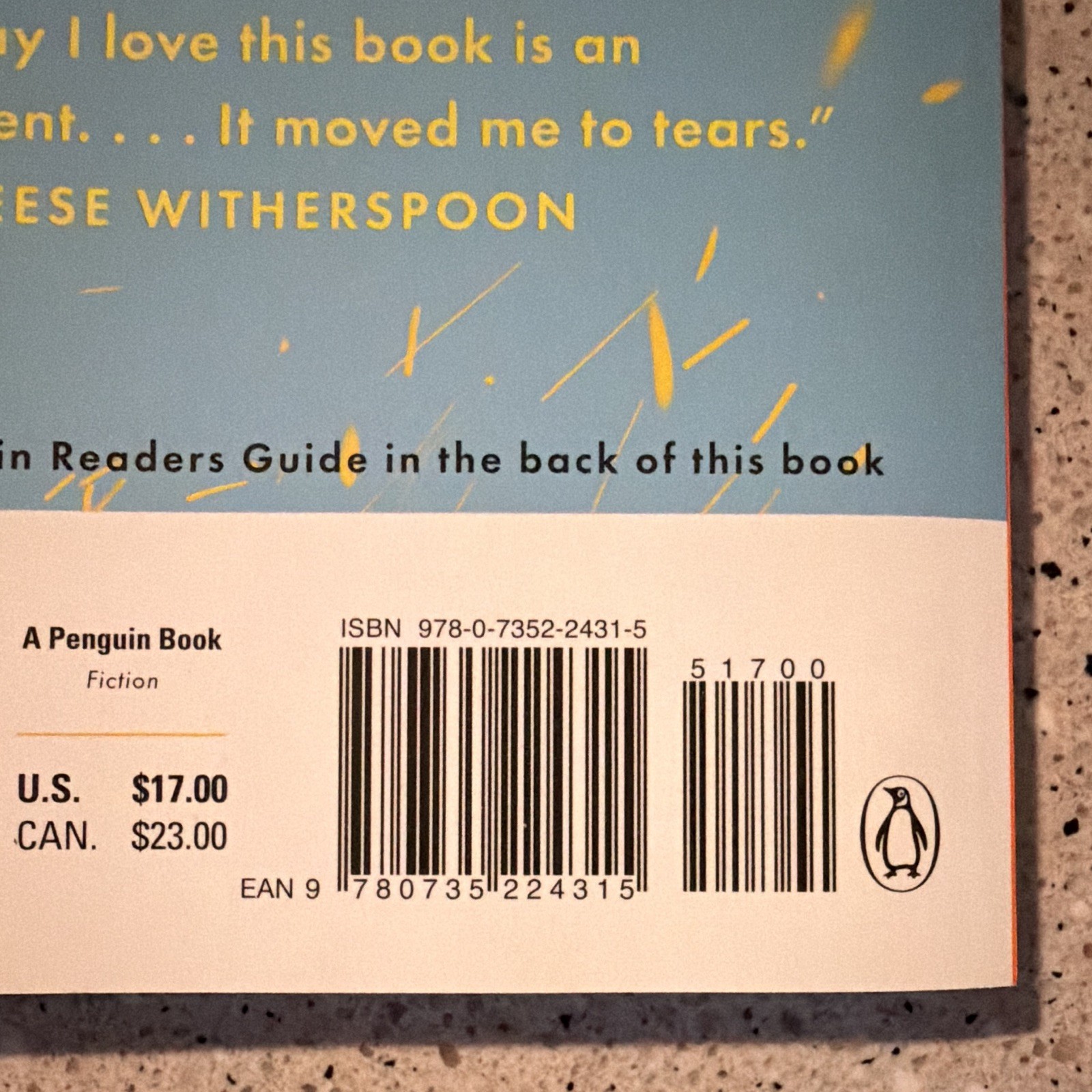 Little Fires Everywhere by Celeste Ng TPB 2019 Penguin Reese’s Book Club