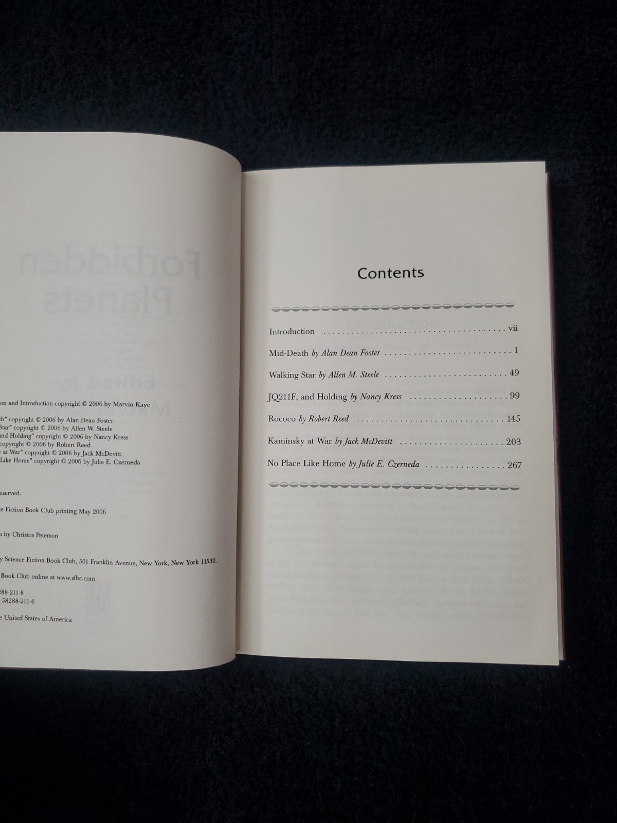 Forbidden Planets by Alan Foster, Nancy Kress, Marvin Kaye and Allen Steele…
