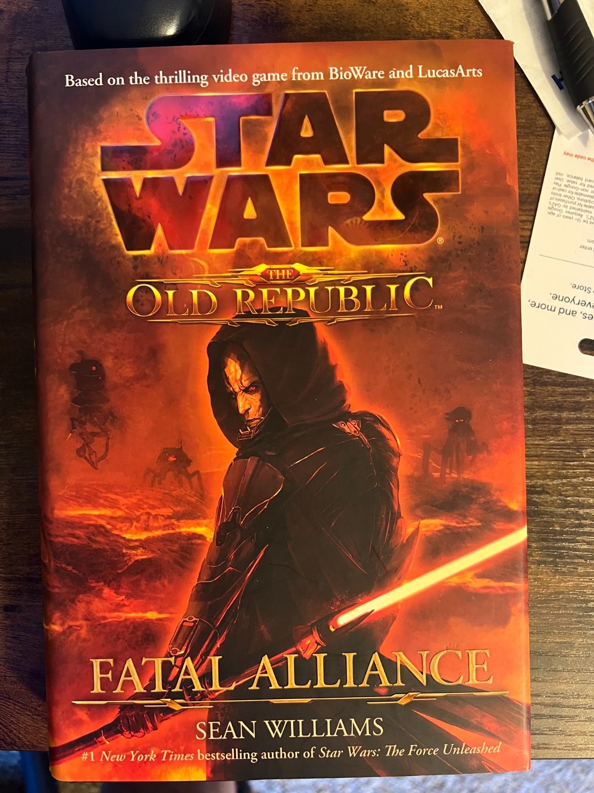 Fatal Alliance Star Wars Old Republic Hardcover 1st Edition