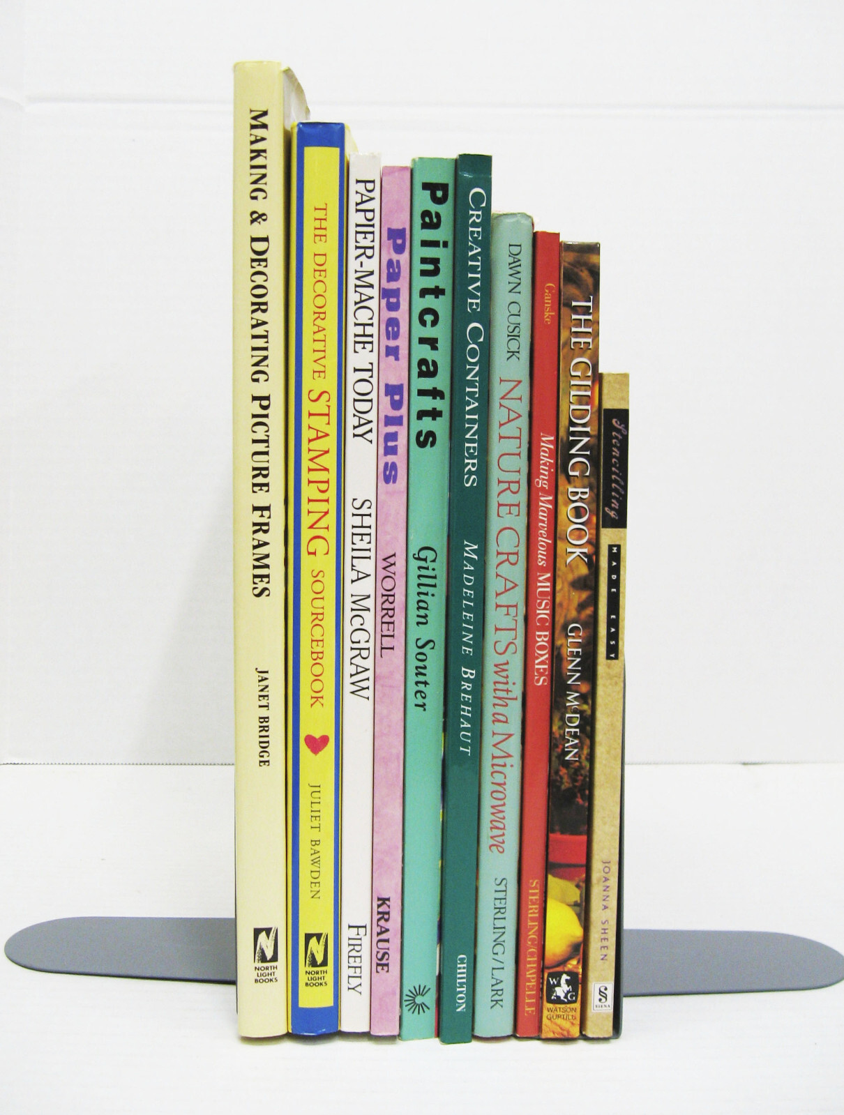 Craft Books – Frames, Papier-mache, Stamping & More – DIY Projects – 10 Book LOT