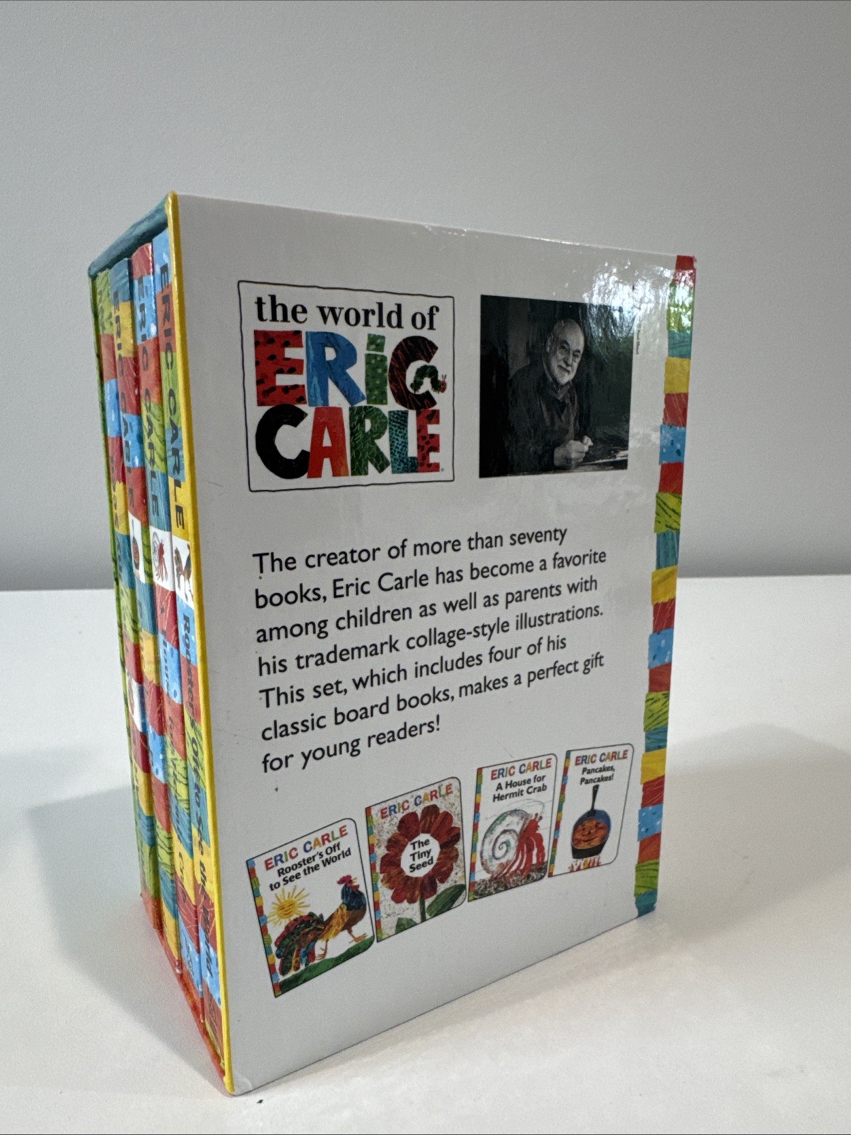 The Eric Carle Gift Set by Eric Carle Lot of 4 Board Books Tiny Seeds Pancakes