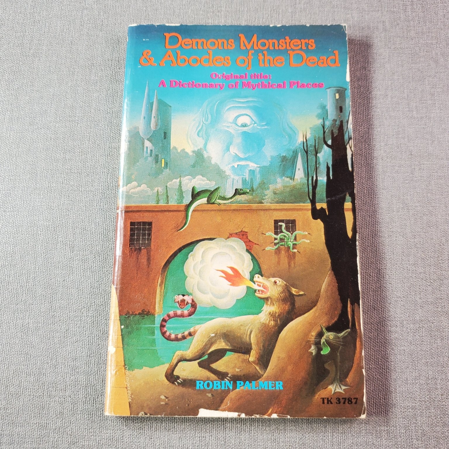Demons Monsters & Abodes of the Dead Robin Palmer 1975 Scholastic