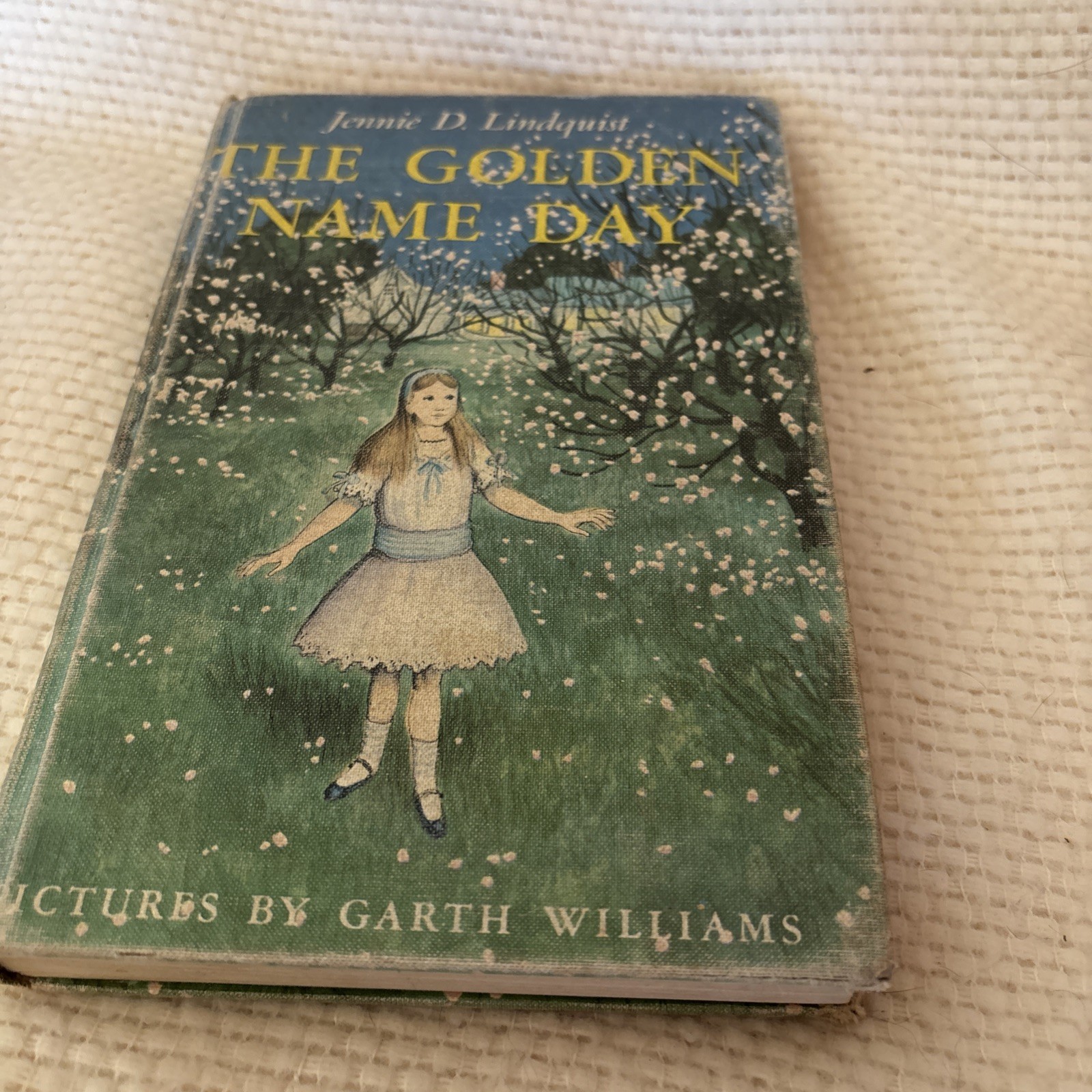 The Golden Name Day by Jennie D Lindquist Previous High School Library Book.