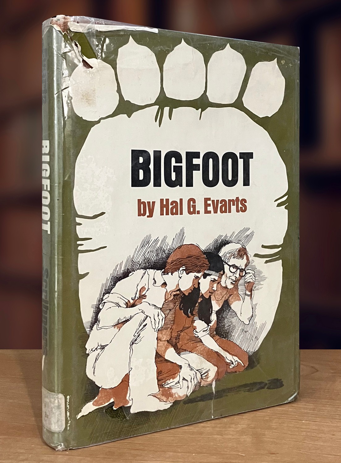 Bigfoot by Hal George Evarts; Scribner Book Co. (1973 HC) Very Good Condition