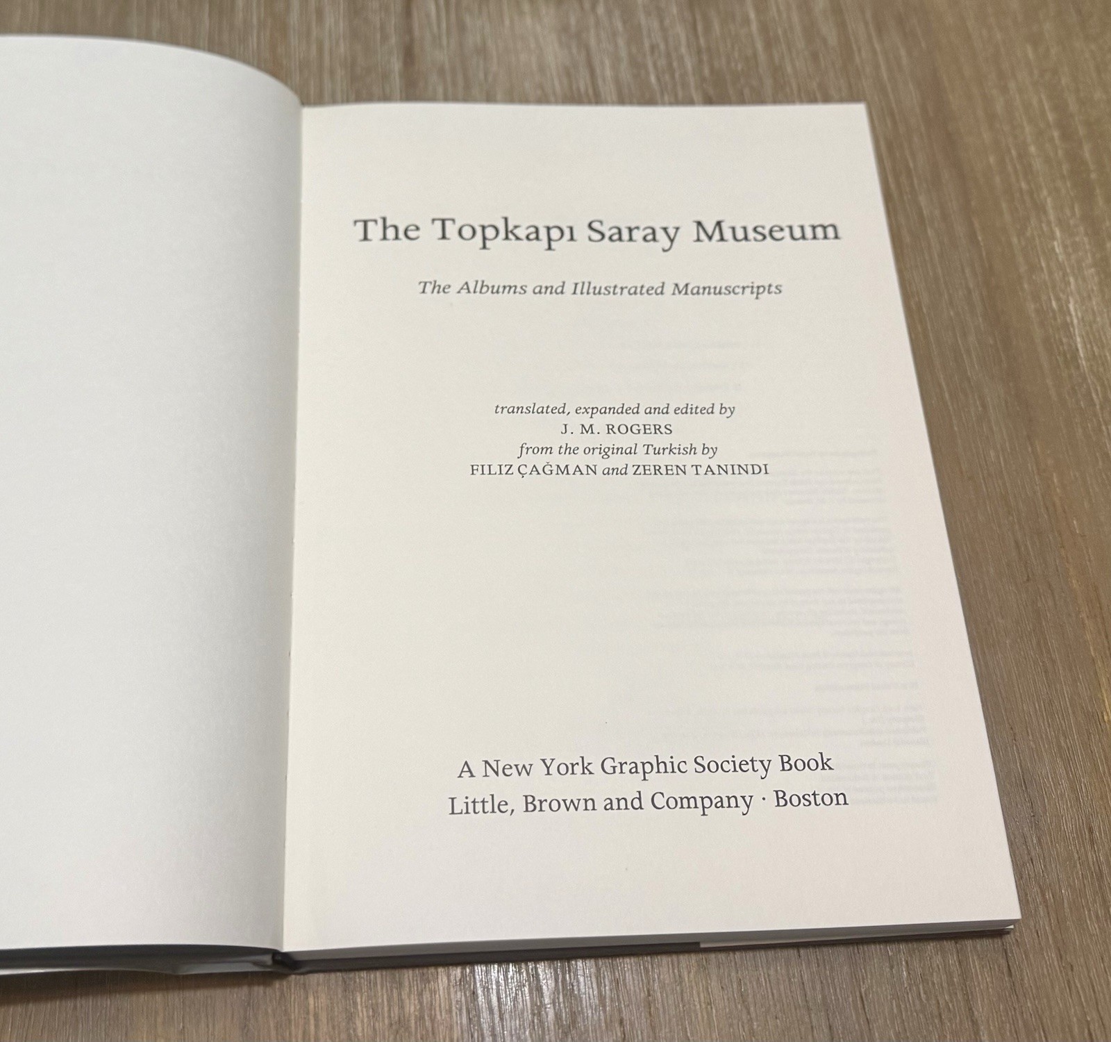 Topkapi ~Treasury, Manuscripts, Carpets & Architecture~ HC / Slip / 4 Books