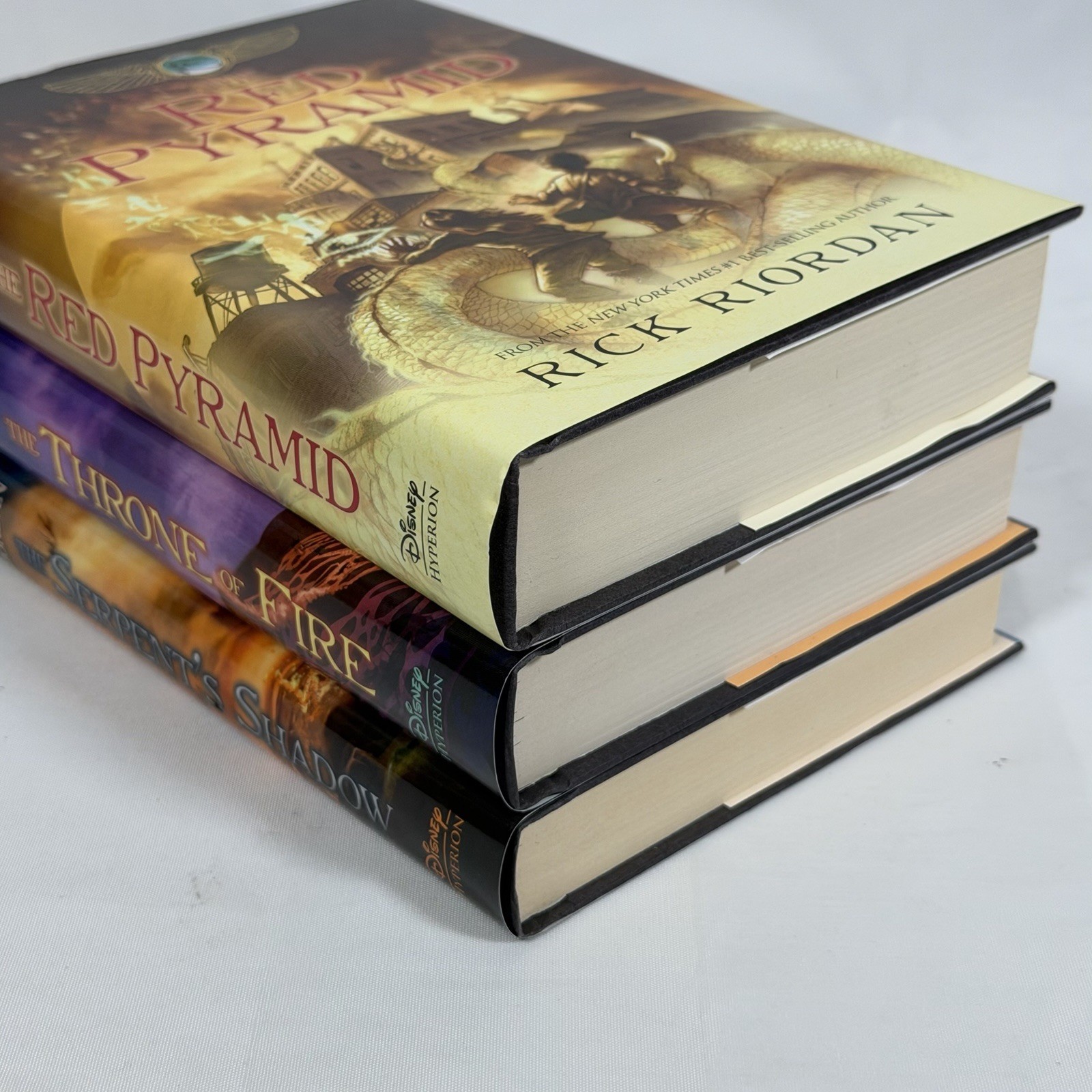 Rick Riordan: Kane Chronicles The Complete Series (#1-3) Set of Hardcover Books
