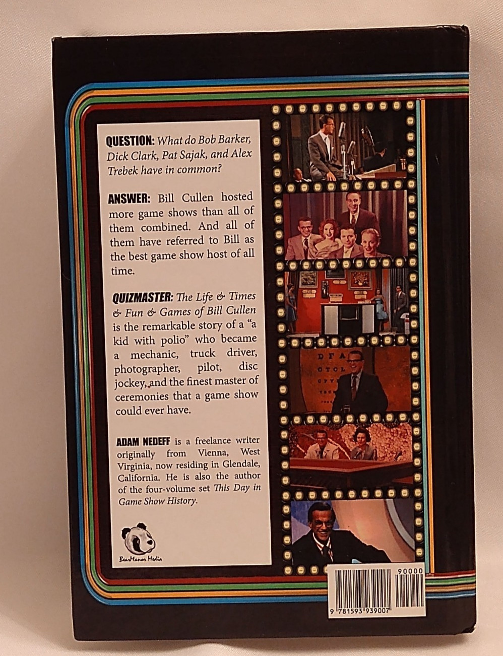 Quizmaster, the Life & Times & Fun & Games of Bill Cullen, Adam Nedeff HC VG