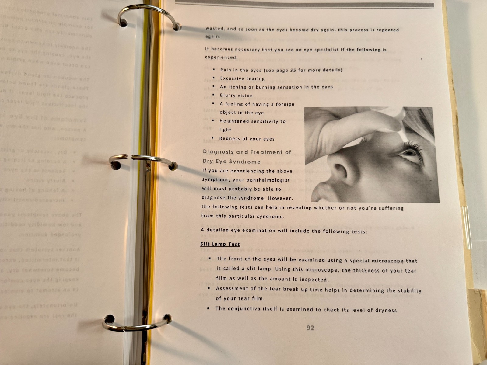 Restoring Vision Naturally * 2014 Binder 150 + pages * Natural Health