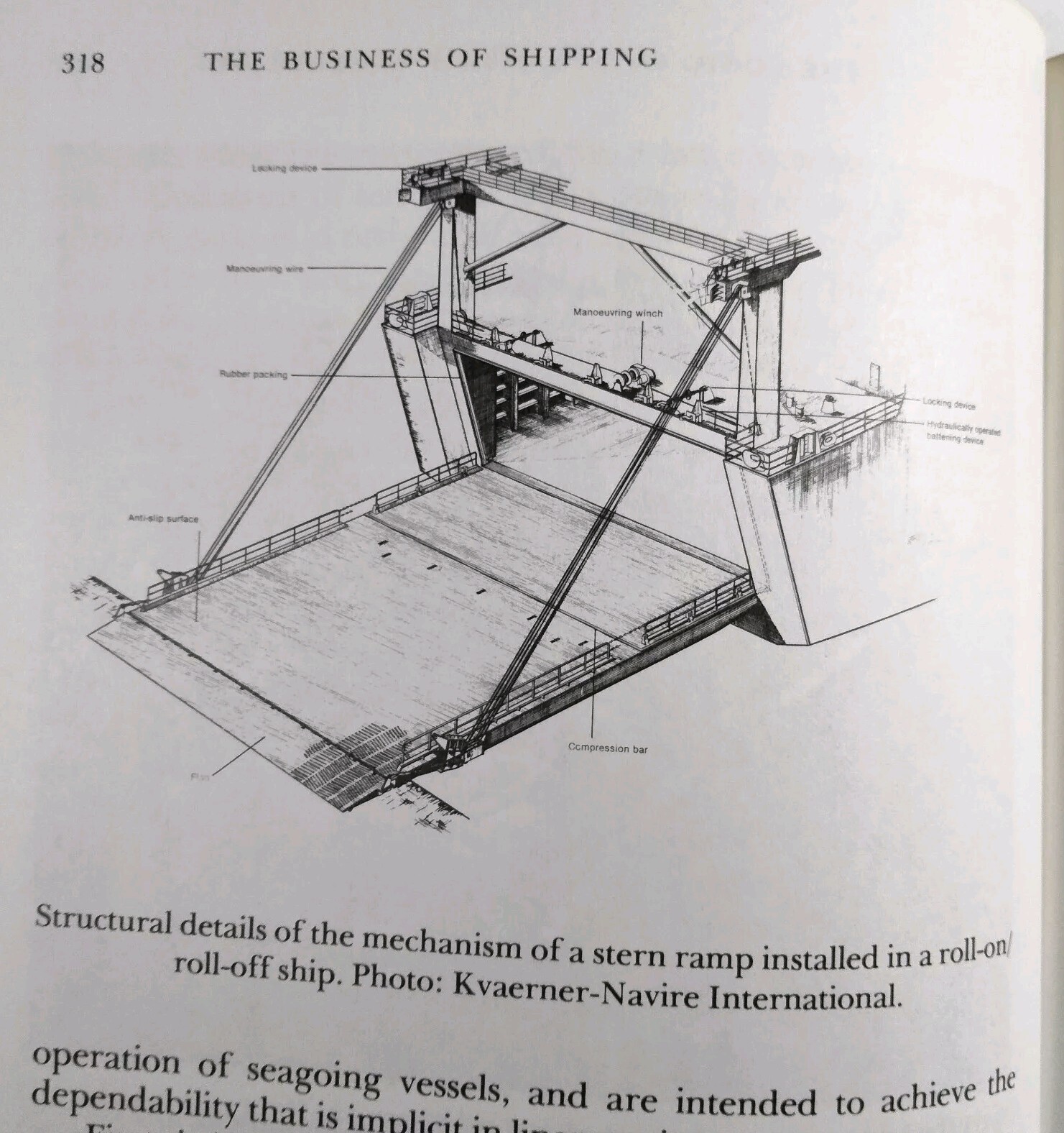The Business of Shipping 4th Edition Kendall 1983 Vtg Merchant Marine Maritime