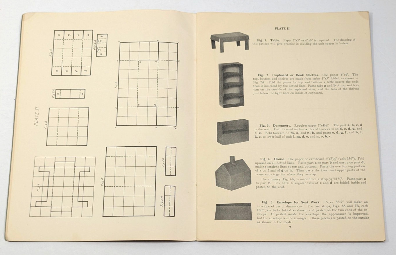 Simple Construction in Paper and Cardboard by Lincoln Goodhue 1922
