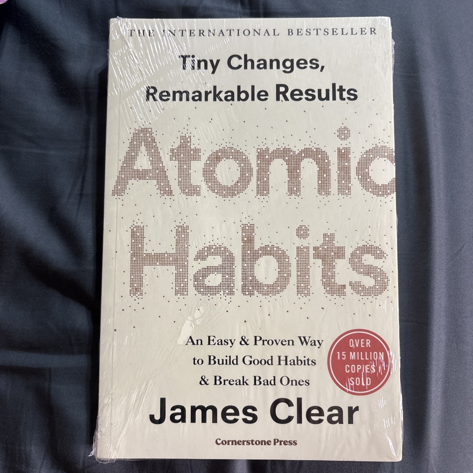 Atomic Habits James Clear Build Good Habits & Break Bad Ones Paperback Sealed