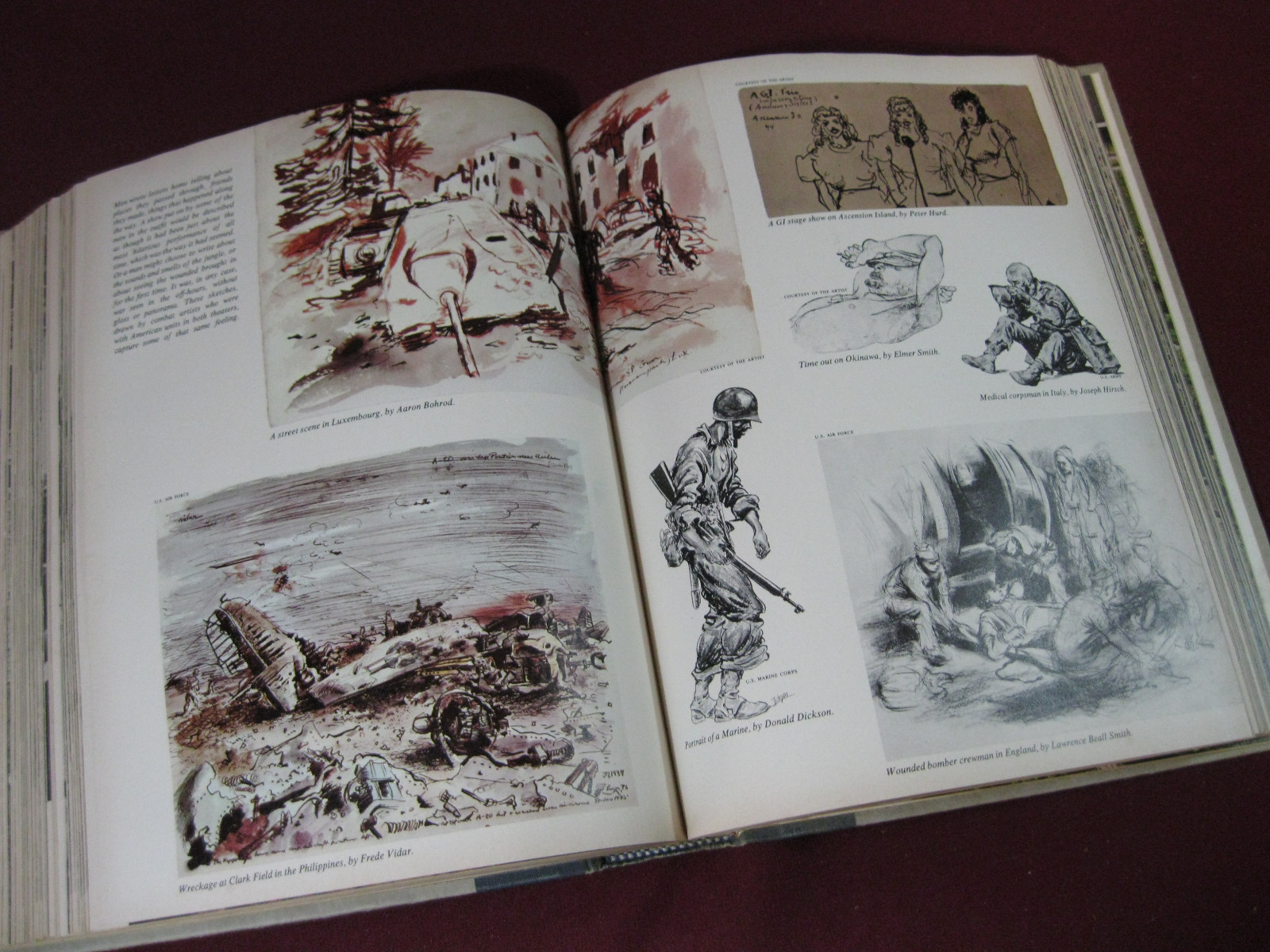 Book, American Heritage Picture History of World War II, 1966, 640 pages, SP1
