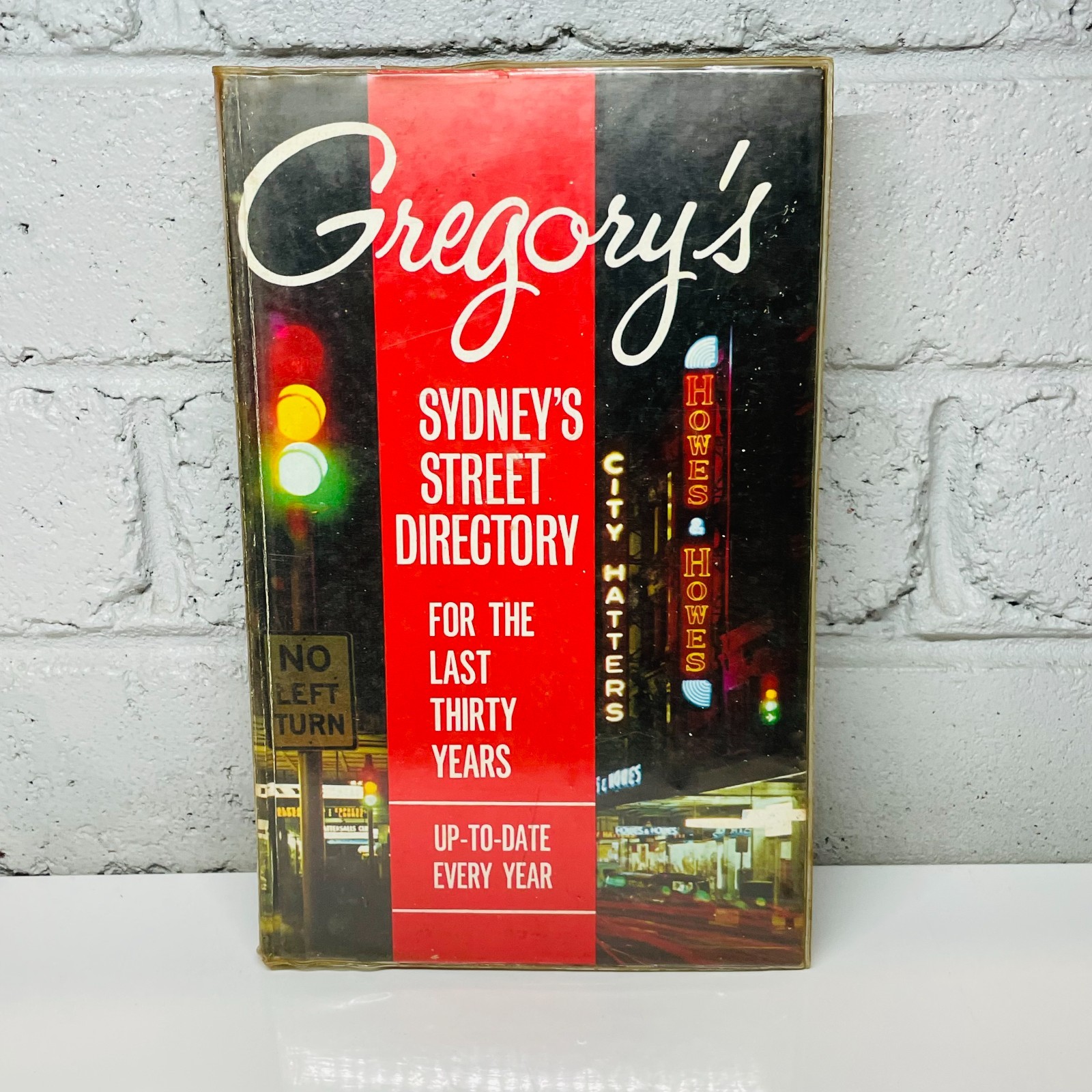 Gregory’s Sydney Street Directory 30th Edition (Hardcover Book) Maps, Guides