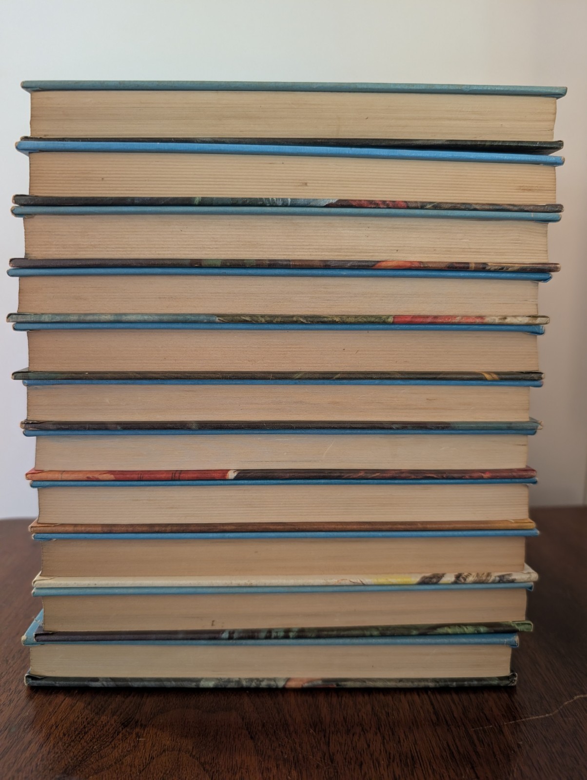 Vintage Hardy Boys Books Lot of 11 Hardcover Blue Spines Grosset Dunlap