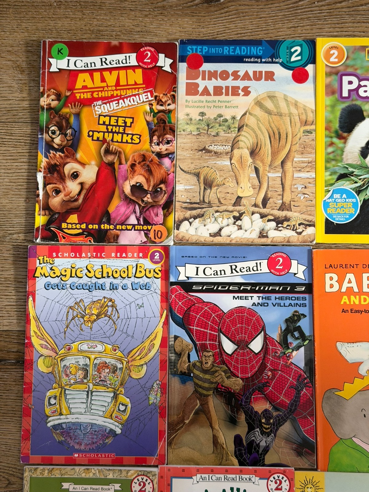 21 Level 2 Reader Book Lot Scholastic I Can Read Step Into Reading Early Readers
