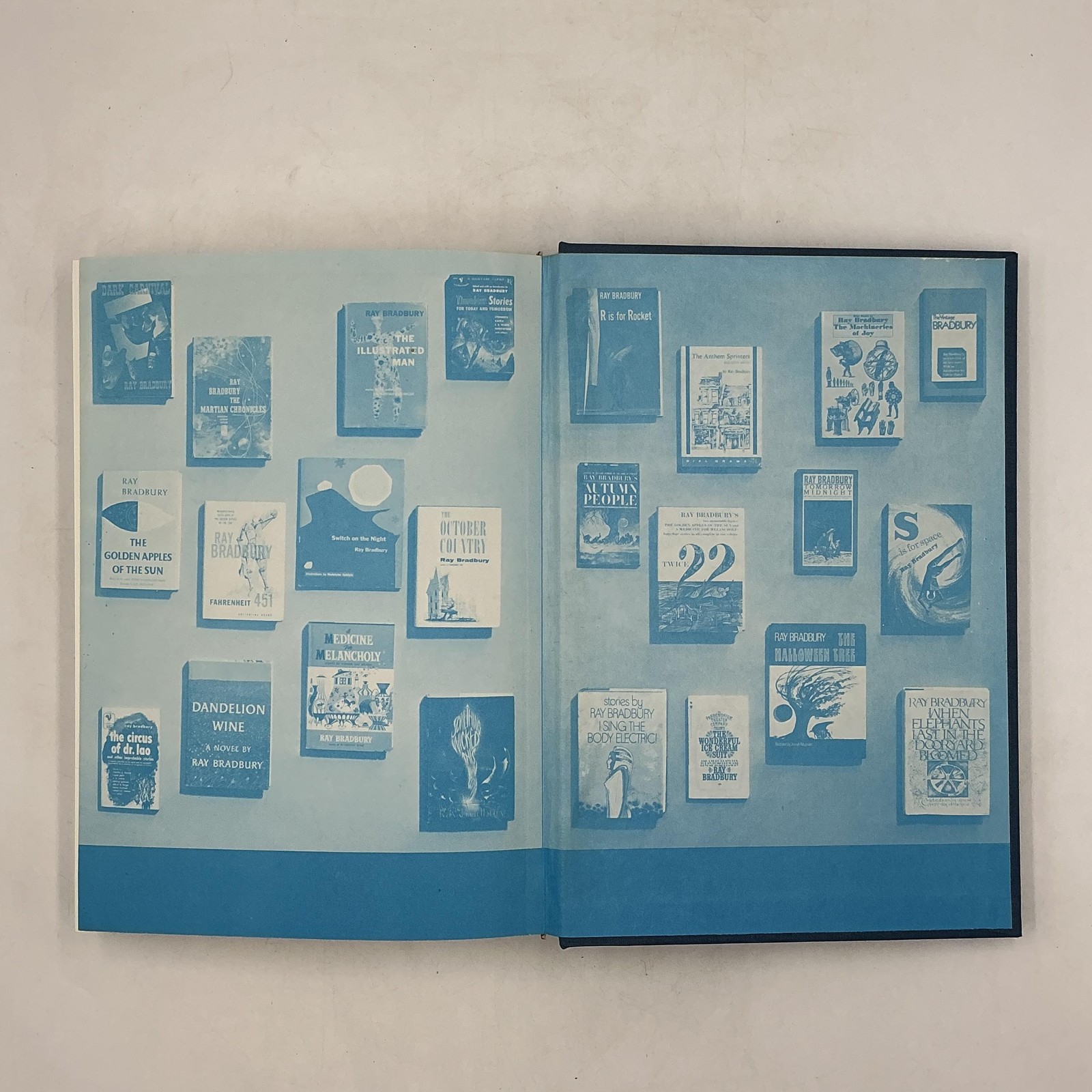 Vintage The Ray Bradbury Companion William F. Nolan Gale Blue HC Slipcase USA