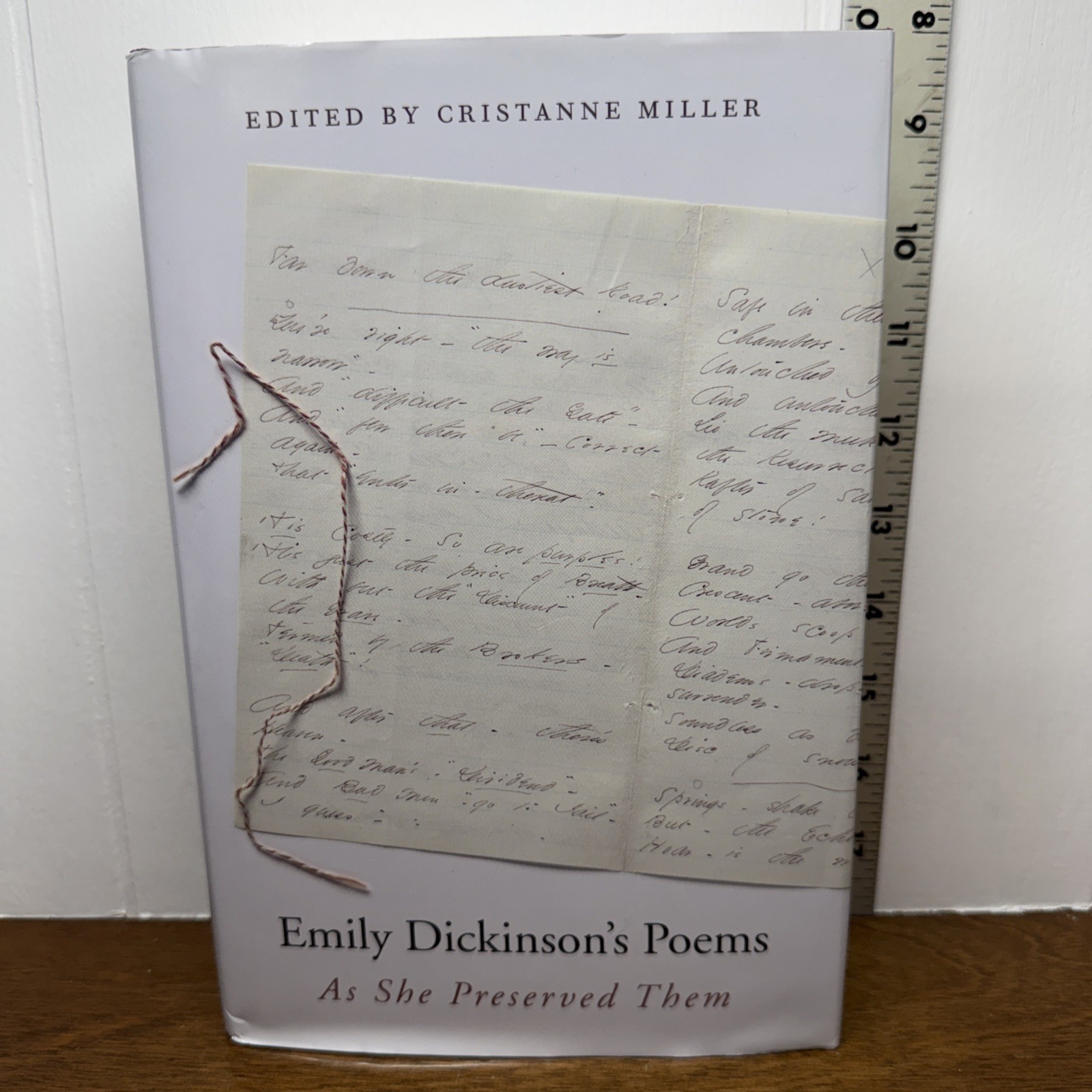 Emily Dickinson’s Poems: As She Preserved Them Hardcover