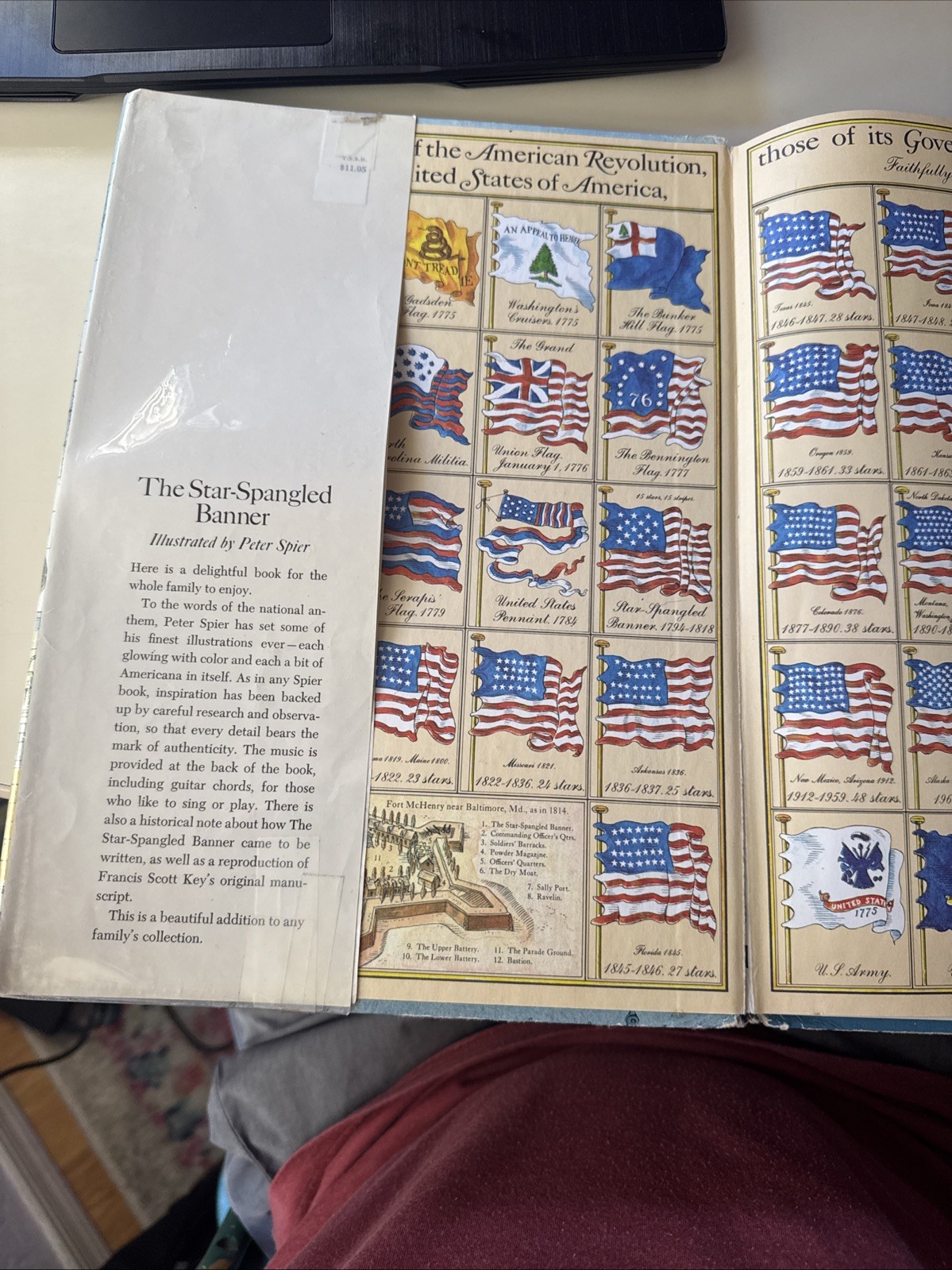 Peter Spier the Star-Spangled Banner Hardcover 1973