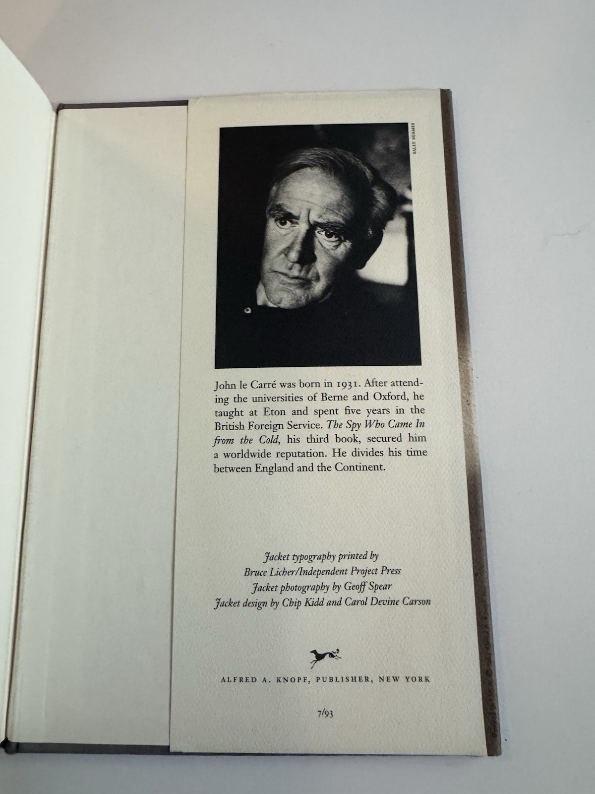 The Night Manager John le Carré 1st Edition HCDJ Ex Library VG Spy Novel