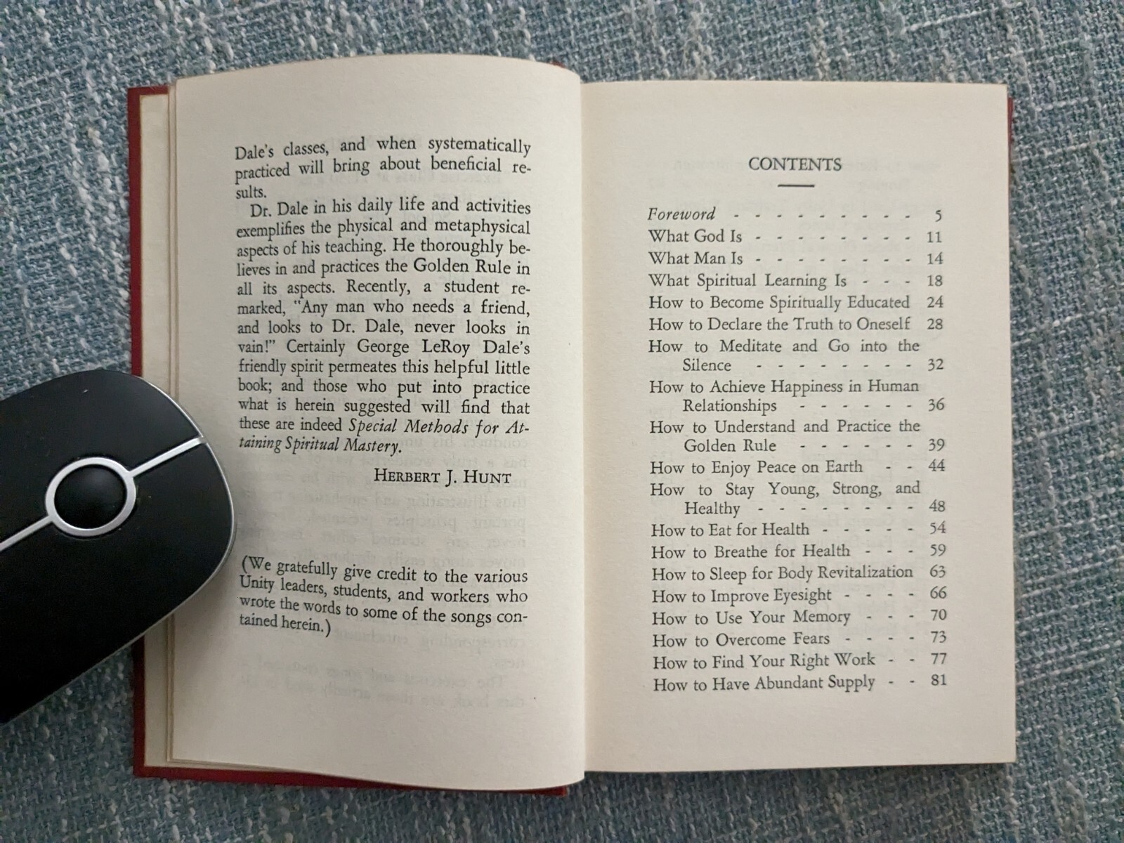 Special Methods For Attaining Spiritual Mastery by George Leroy Dale ( 1956)