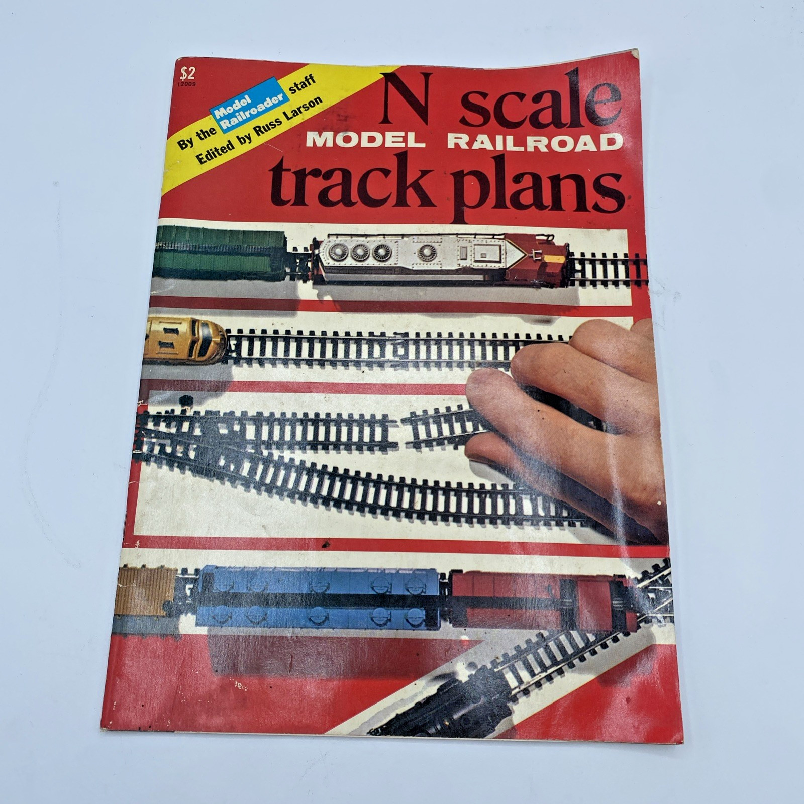 Model Railroader N Scale Model Railroad Track Plans Book 4th Printing 1973