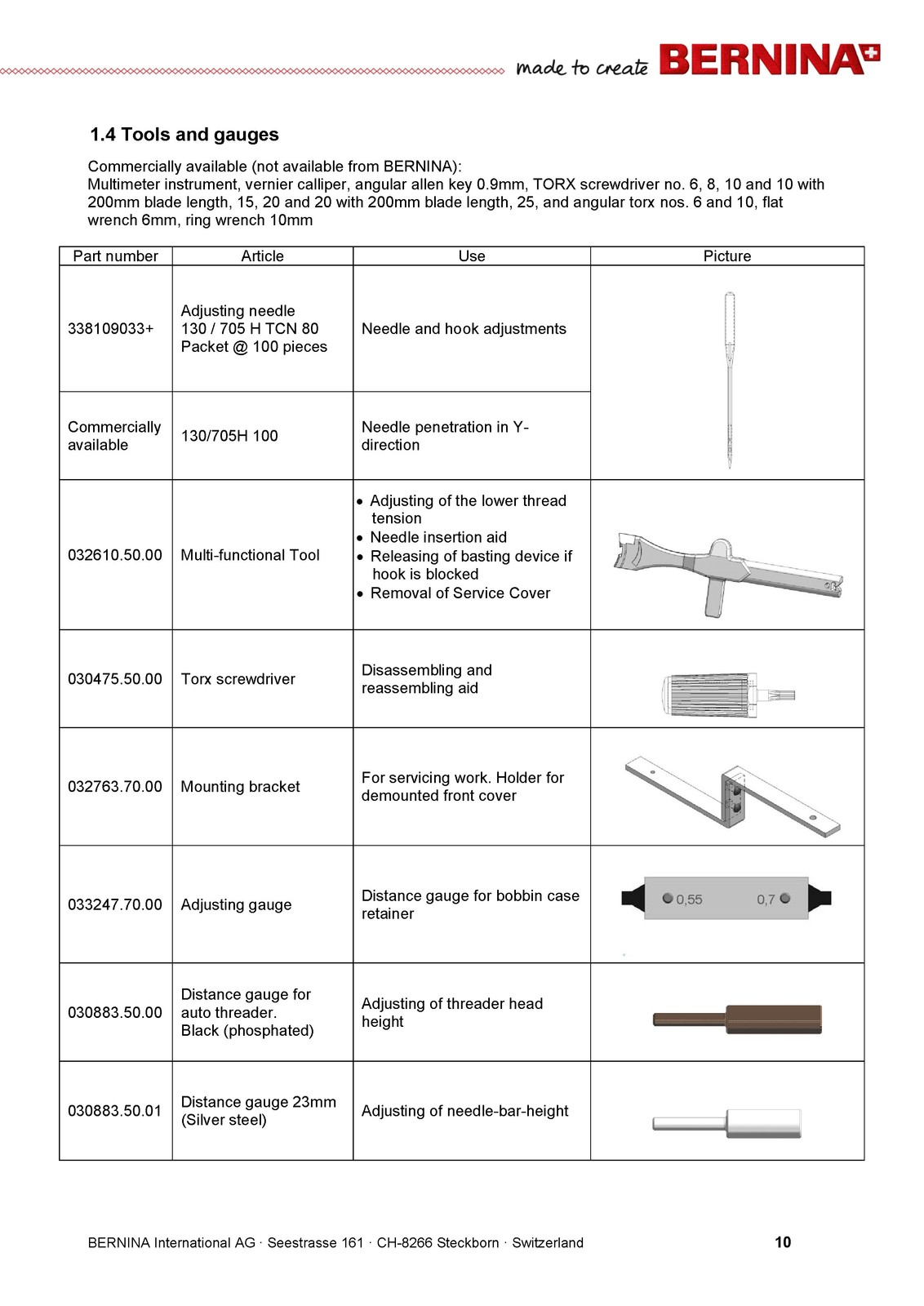 BERNINA 820 830 880 Sewing Machine Service And Maintenance Manual – WIRE BOUND