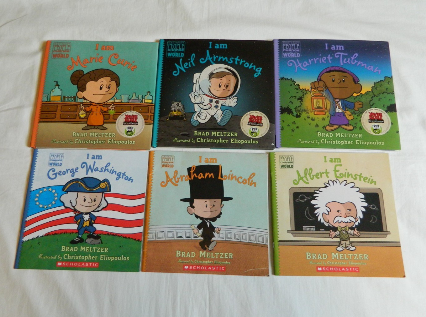 Bundle of I Am Books Einstein Harriet Tubman Neil Armstrong Marie Curie more