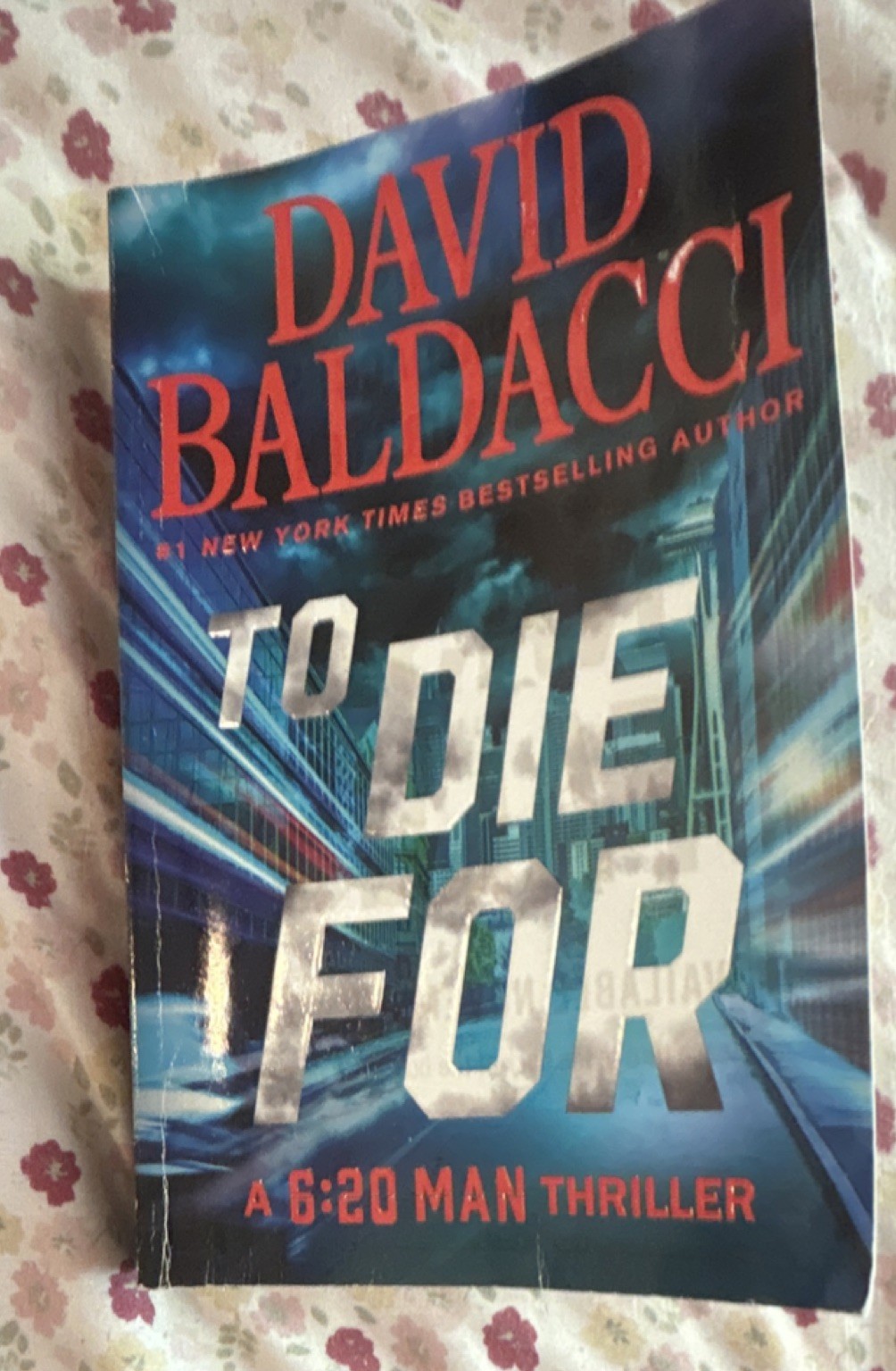 David Baldacci To Die For 6:20 Man Ser. Mystery Thriller Crime 2025 Trade PB