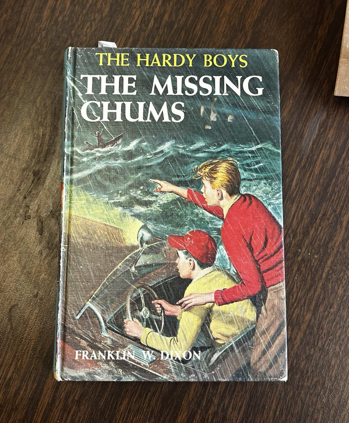 Hardy Boys The Missing Chums HC Franklin W. Dixon Grosset & Dunlap