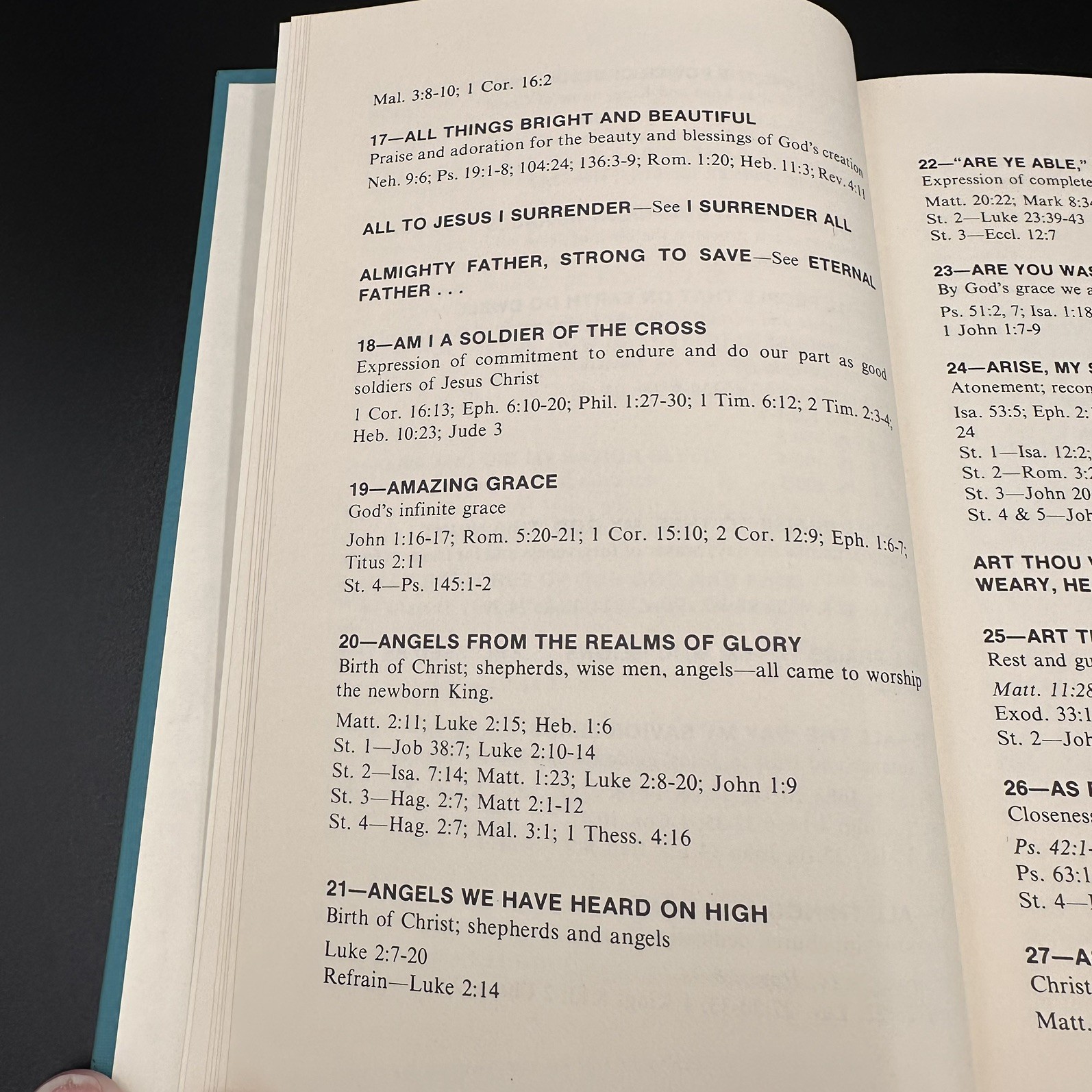 Hymn and Scripture Selection Guide by Donald A. Spencer 1977, Music Ministry