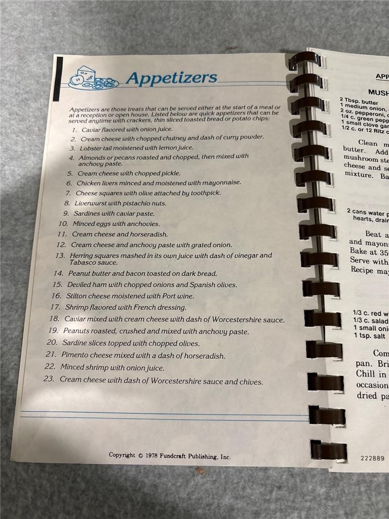 1978 Sharing Our Best First United Methodist Church Lancaster PA Cookbook
