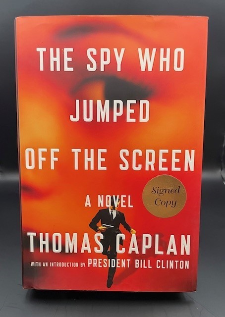 THE SPY WHO JUMPED OFF THE SCREEN – Thomas Caplan (Signed/First Edition)