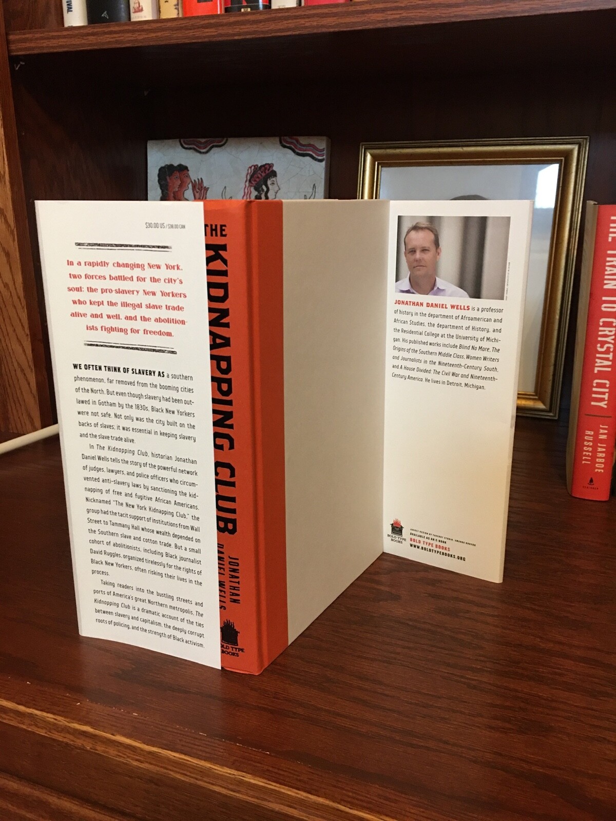 The Kidnapping Club. Jonathan Daniel Wells. 1st HC Ptg. Public Affairs 2020