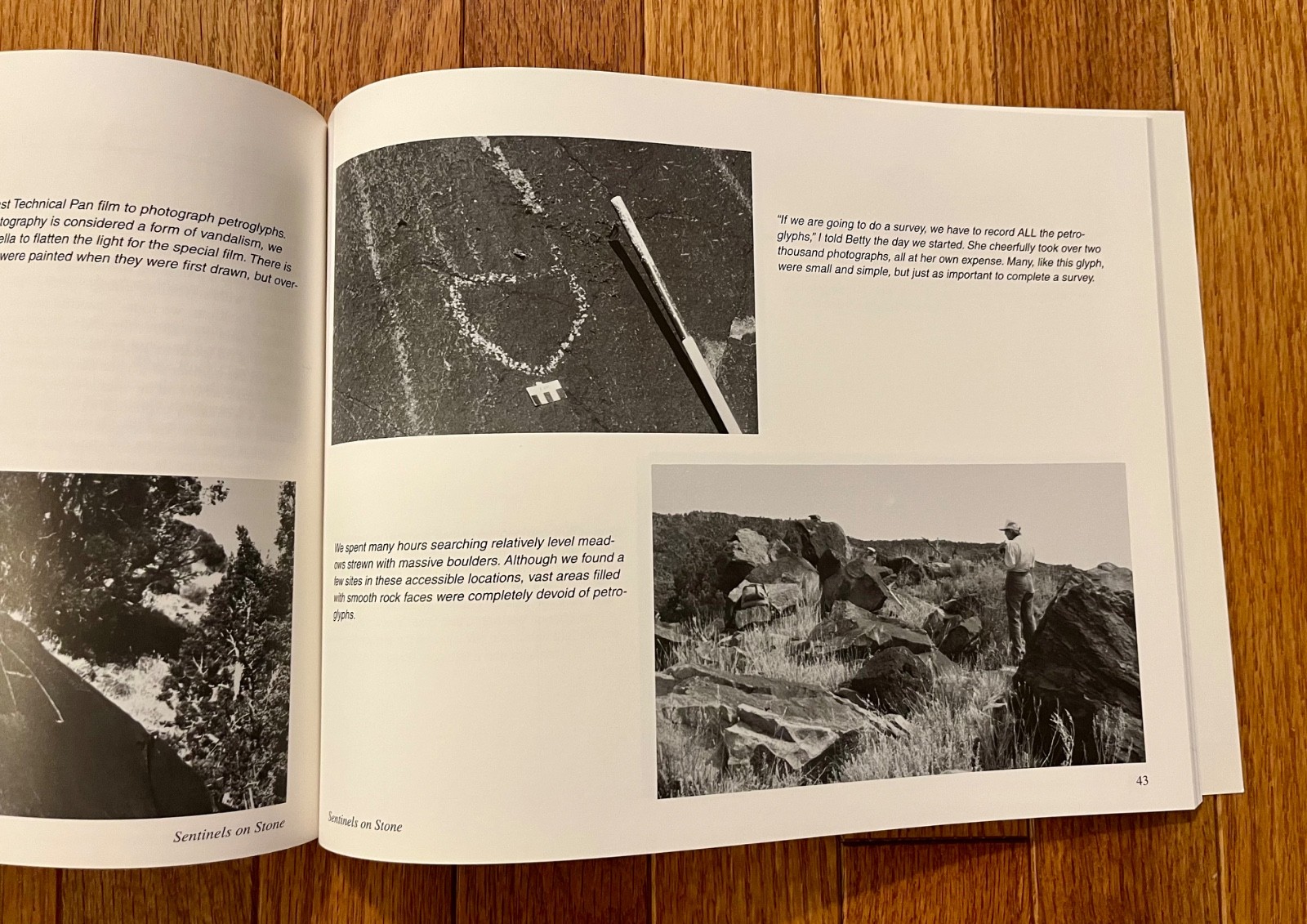 Sentinels on Stone: The Petroglyphs of Los Alamos by Lilienthal and Hoard (1995)