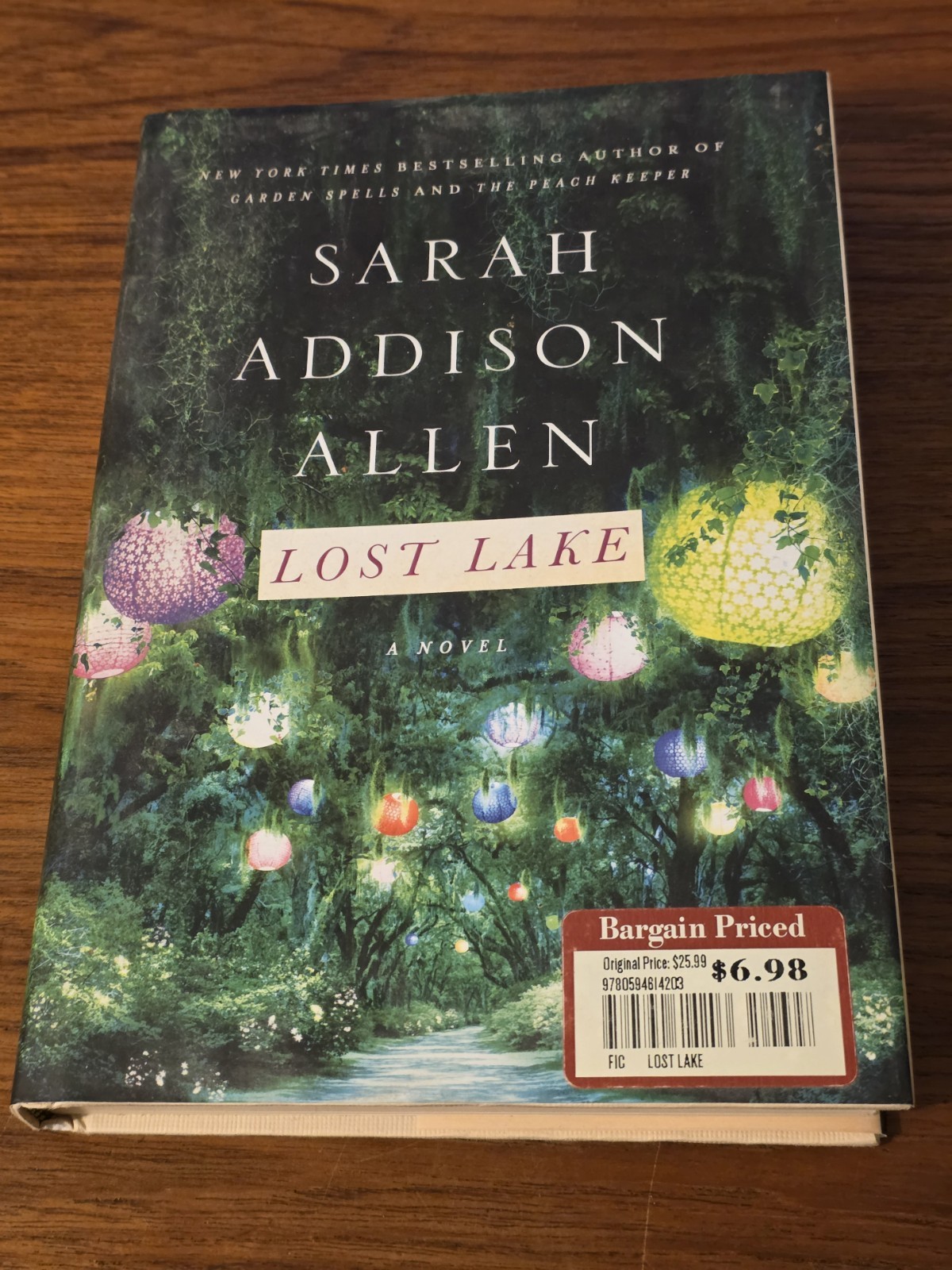 Lot of 3 Sarah Addison Allen Books