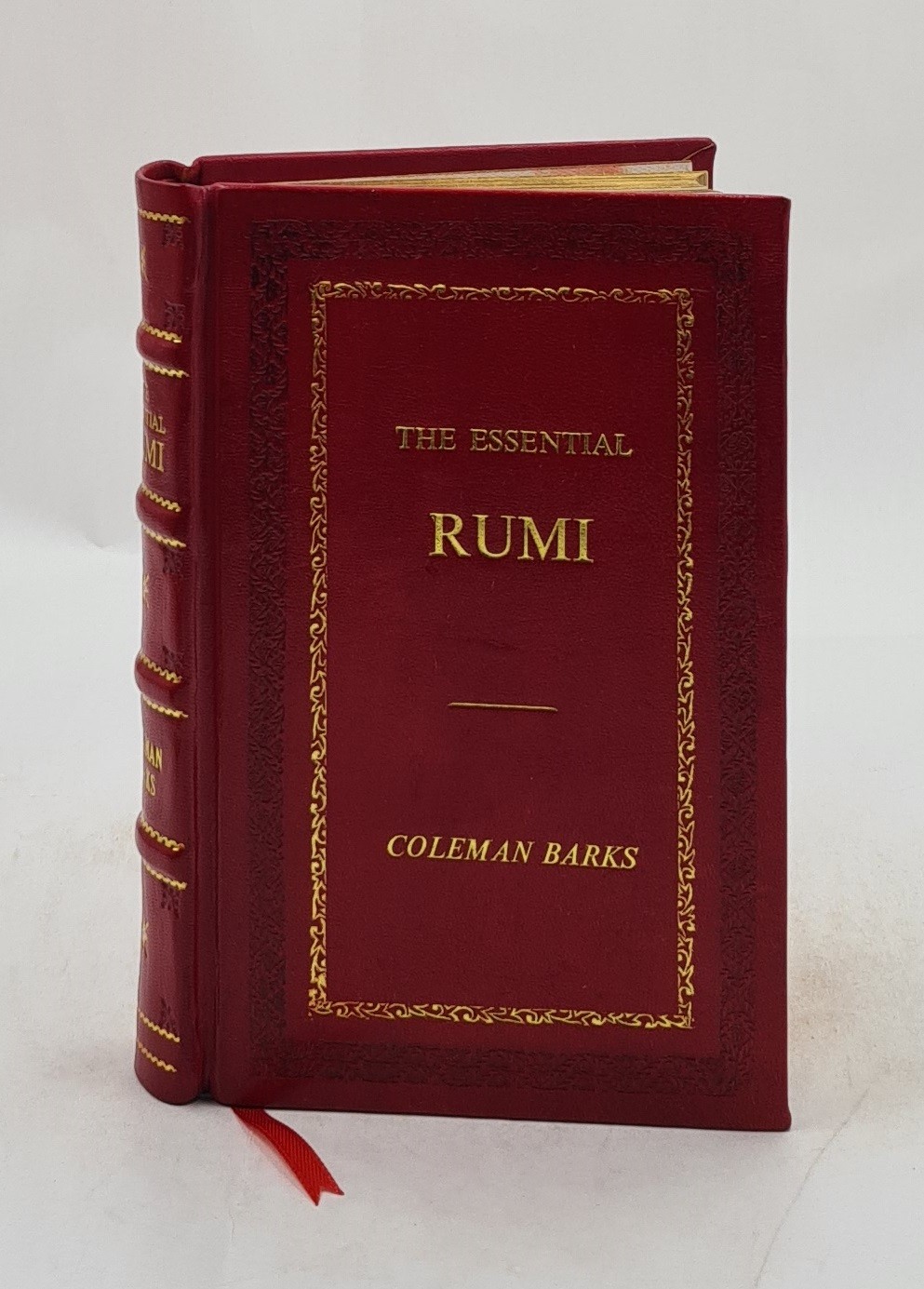 The Essential Rumi – Reissue: New Expanded Edition [Premium Leather Bound]