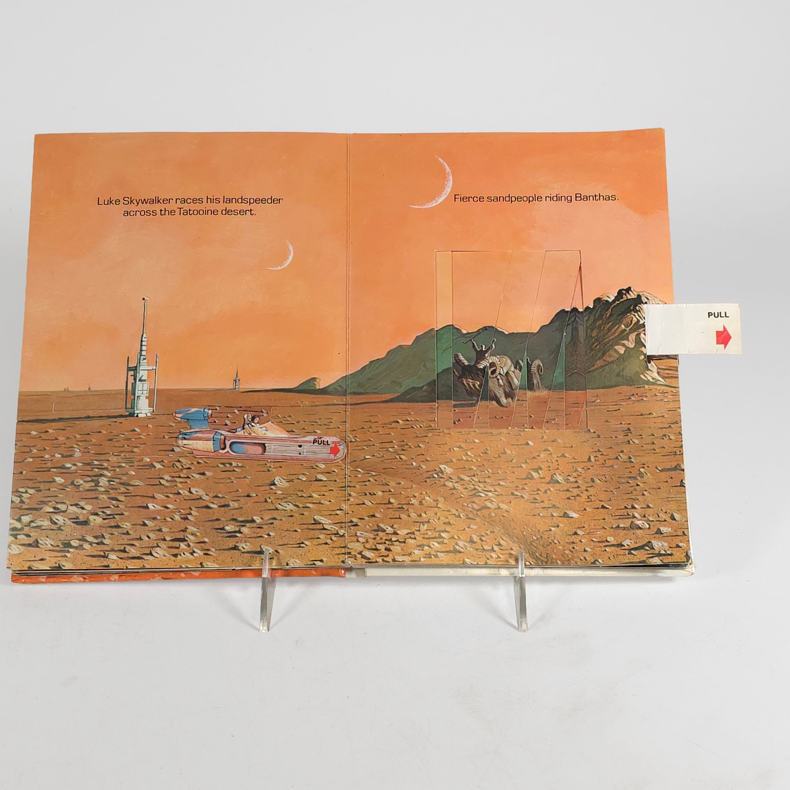 Star Wars A Pop-Up Book • Wayne Douglas Barlowe • 1978 • First Edition Hardcover