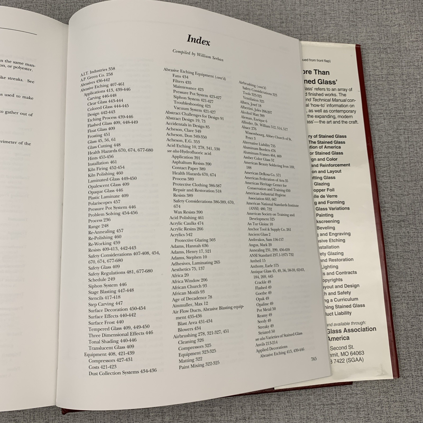 SGAA Reference & Technical Manual: Comprehensive Guide to Stained Glass, 2nd Ed.