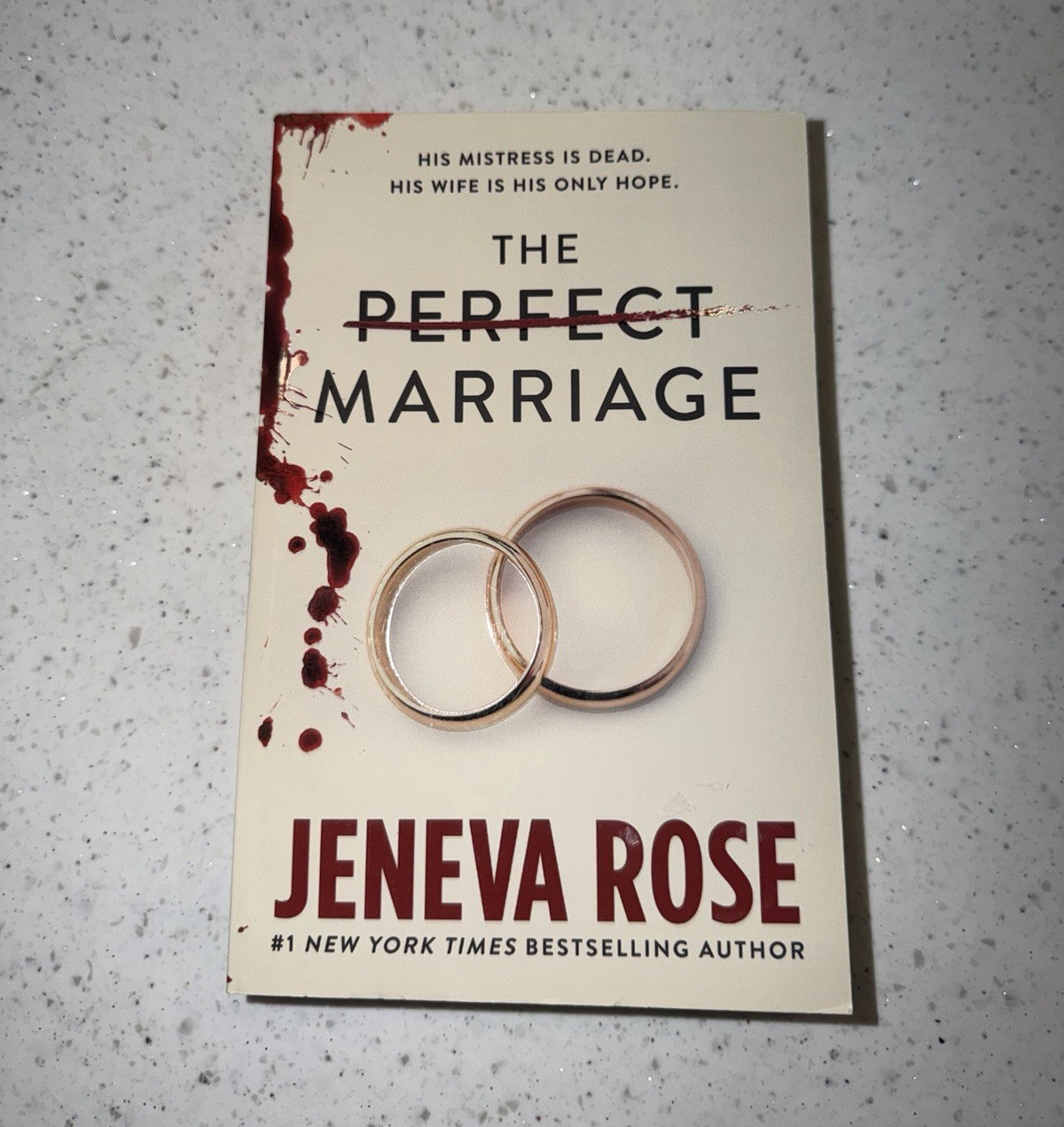 The Perfect Marriage by Jeneva Rose Paperback Crime & Thriller Fiction Novel