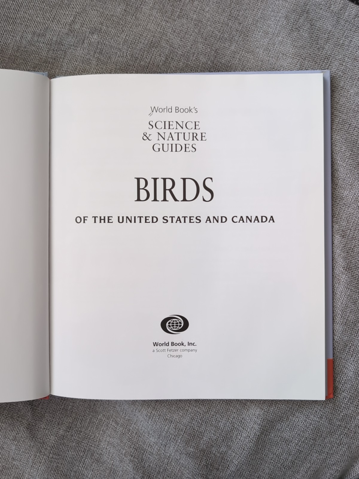 Birds of the United States and Canada World Book’s Science & Nature Library Copy