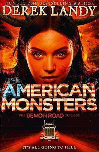 AMERICAN MONSTERS-DEMON ROAPB – Paperback By Derek Landy – GOOD