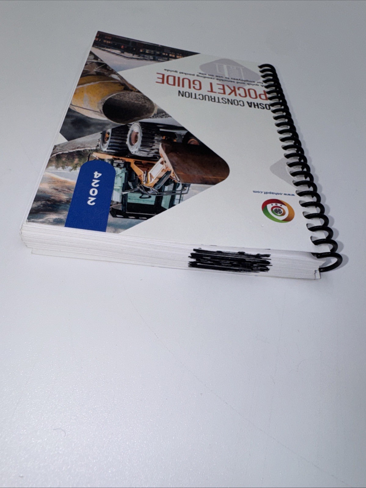 2024 Edition OSHA Standards Construction Pocket Guide, published by oshapdf