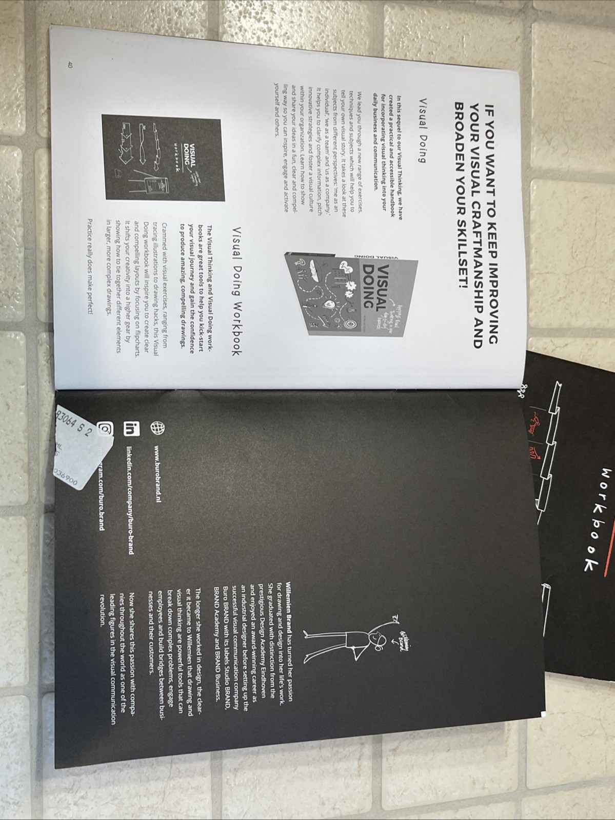 Visual Doing and Visual Thinking Workbooks by Brand Willemien, No Marks On Pages