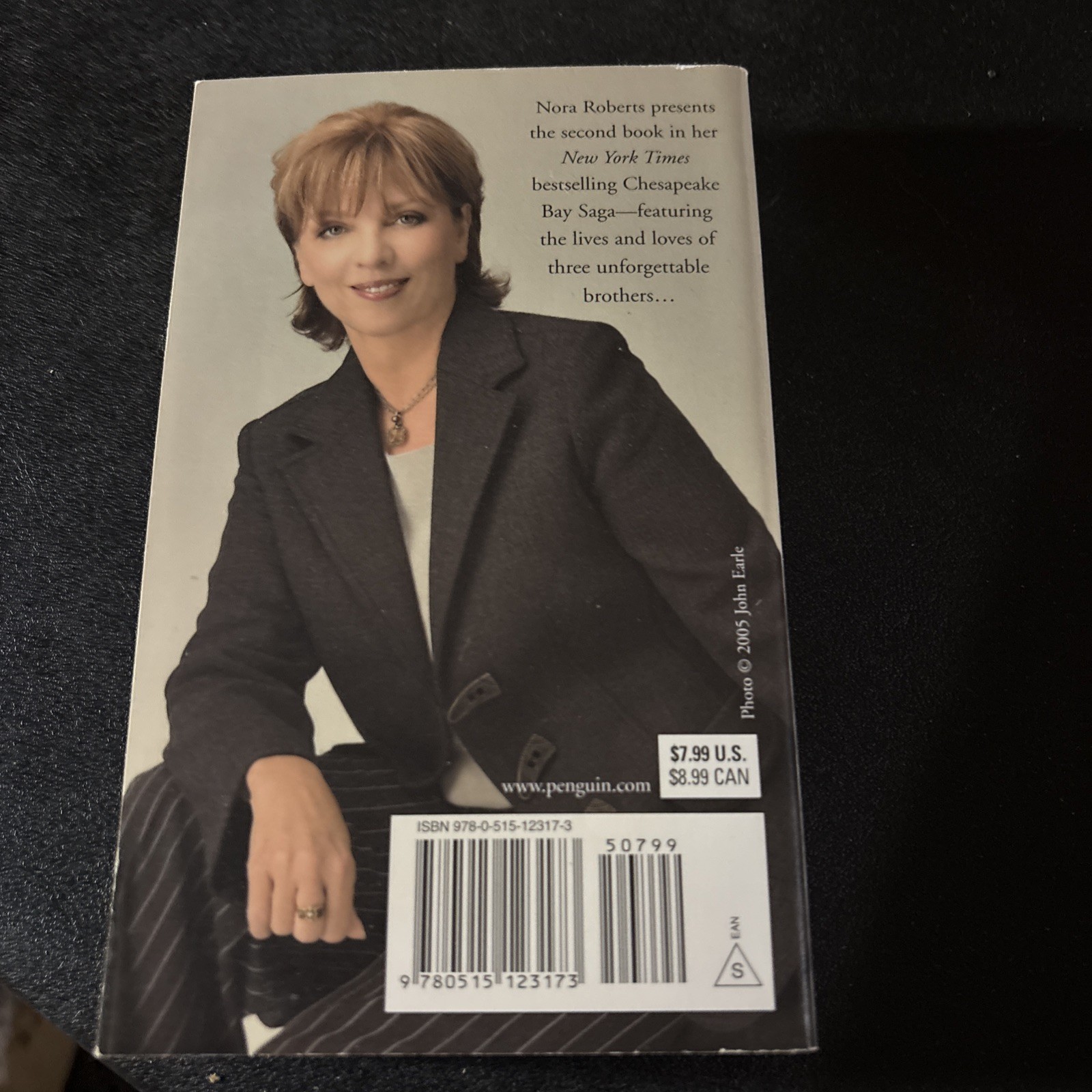 1998 “Rising Tides” Book by Nora Roberts – Used, 342 Pages, Paperback