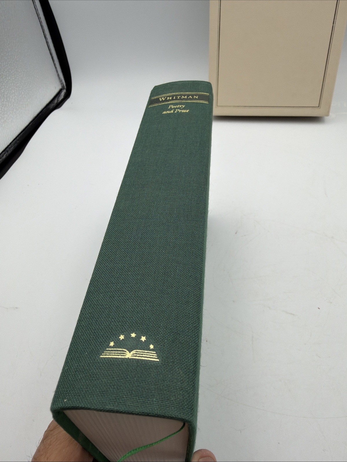 Whitman Poetry and Prose Library of America Hardcover 12th Printing