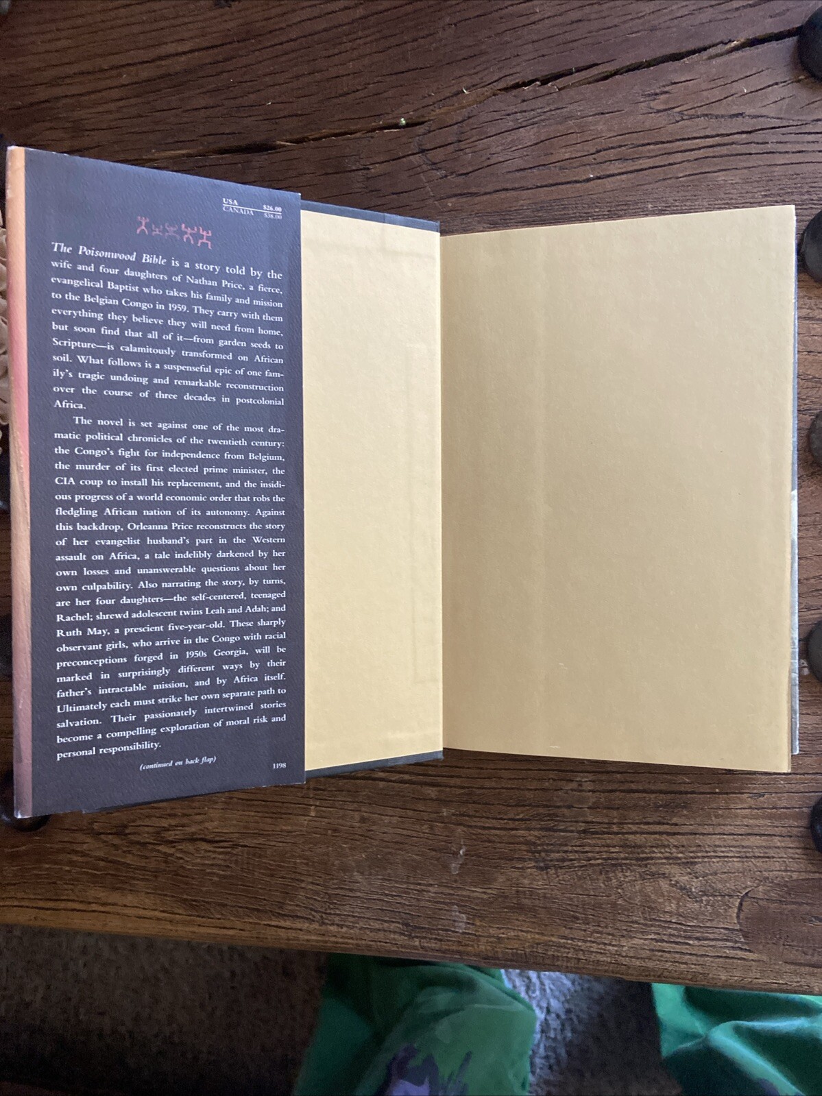 The Poisonwood Bible – Hardcover By Kingsolver, Barbara – VERY-GOOD